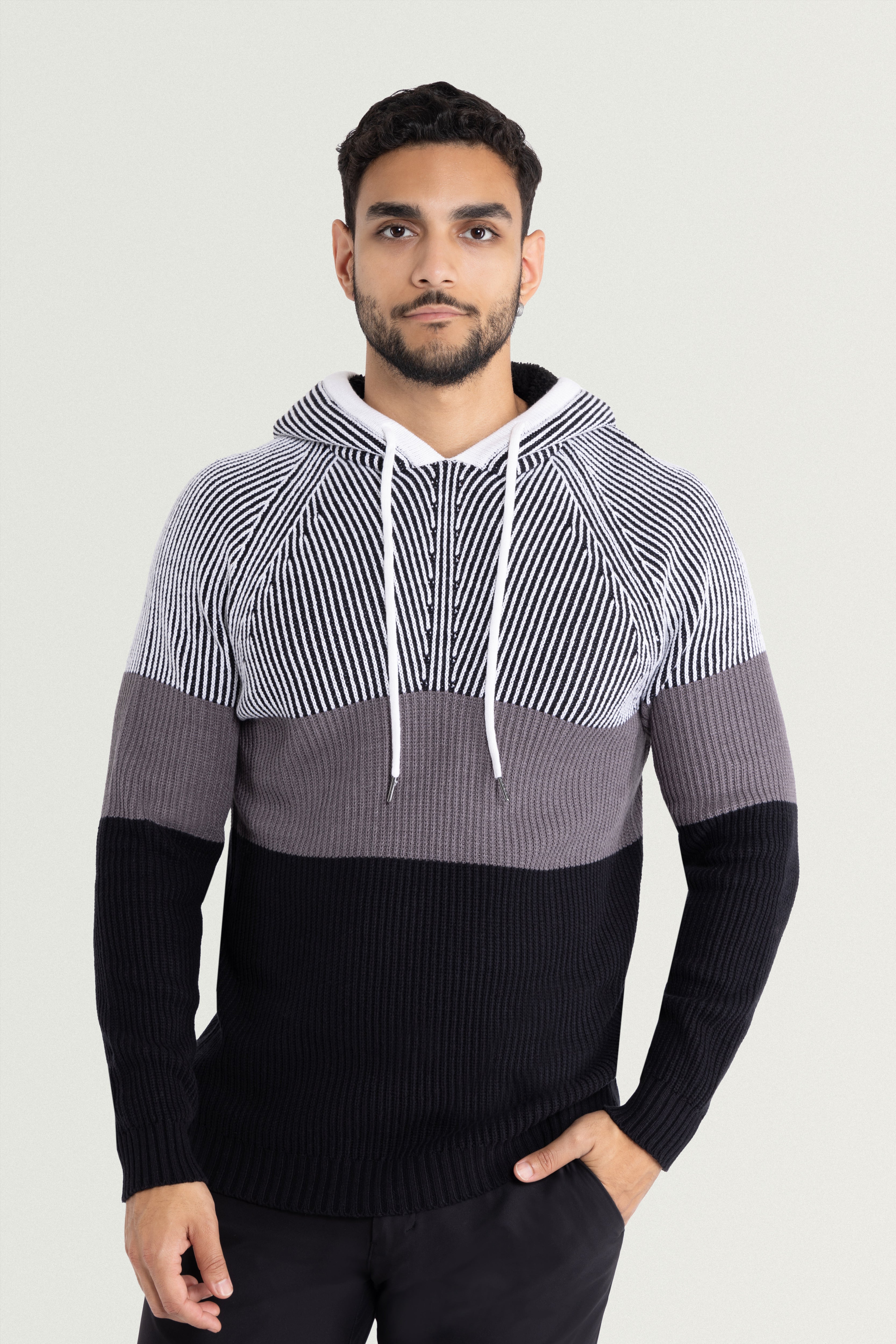 black slimfit hoodie  blue and orange hoodie men  brand name hoodies for men  buzo para hombre