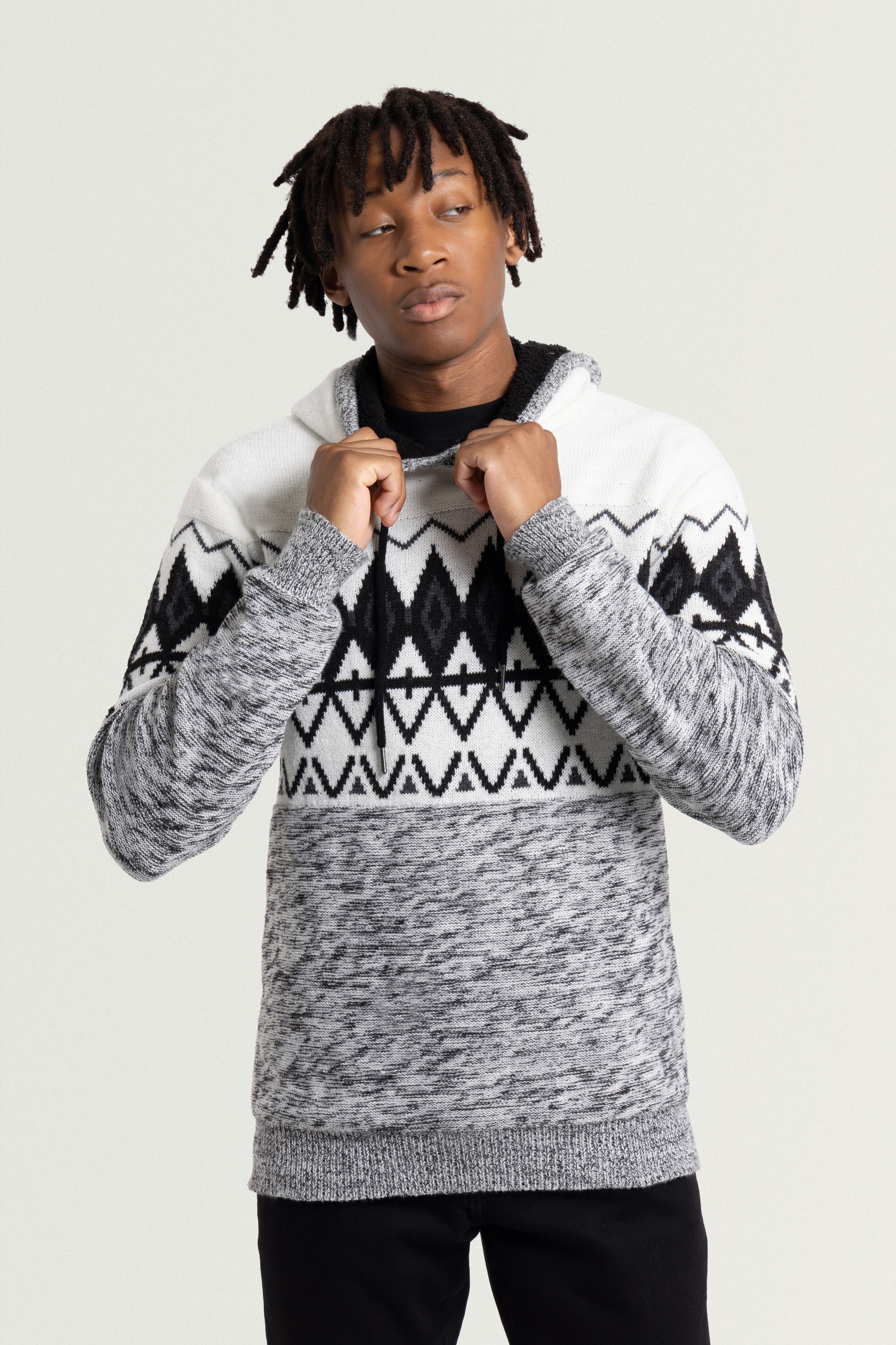 color changing hoodie  color hoodie  colorblock hoodie grey black sweatshirt guy hoodies
