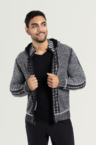 mens knit cardigan sweaters  zip up cardigan sweaters for men  brown button down sweater for men