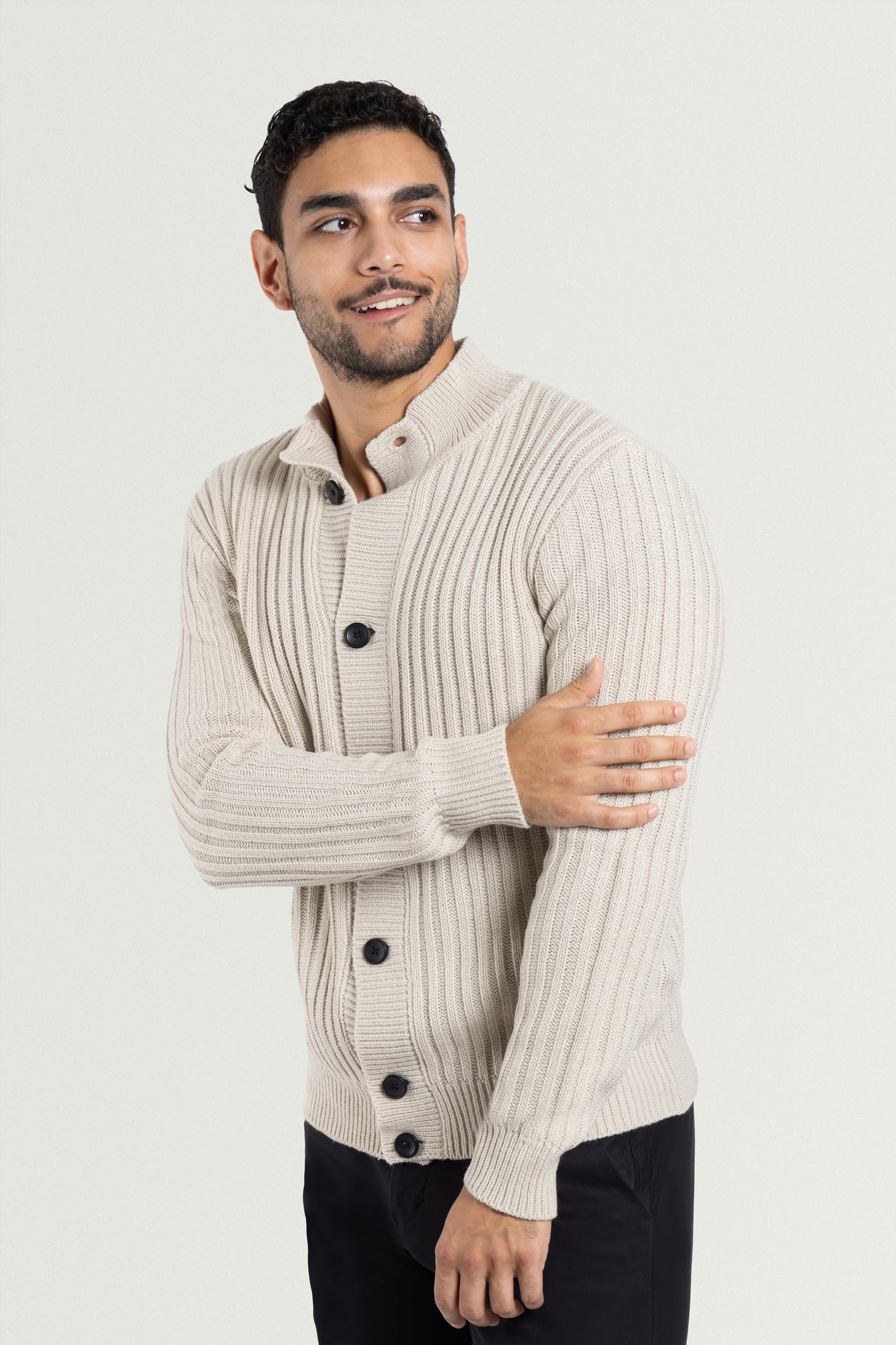 mens knit cardigan sweaters  zip up cardigan sweaters for men  brown button down sweater for men