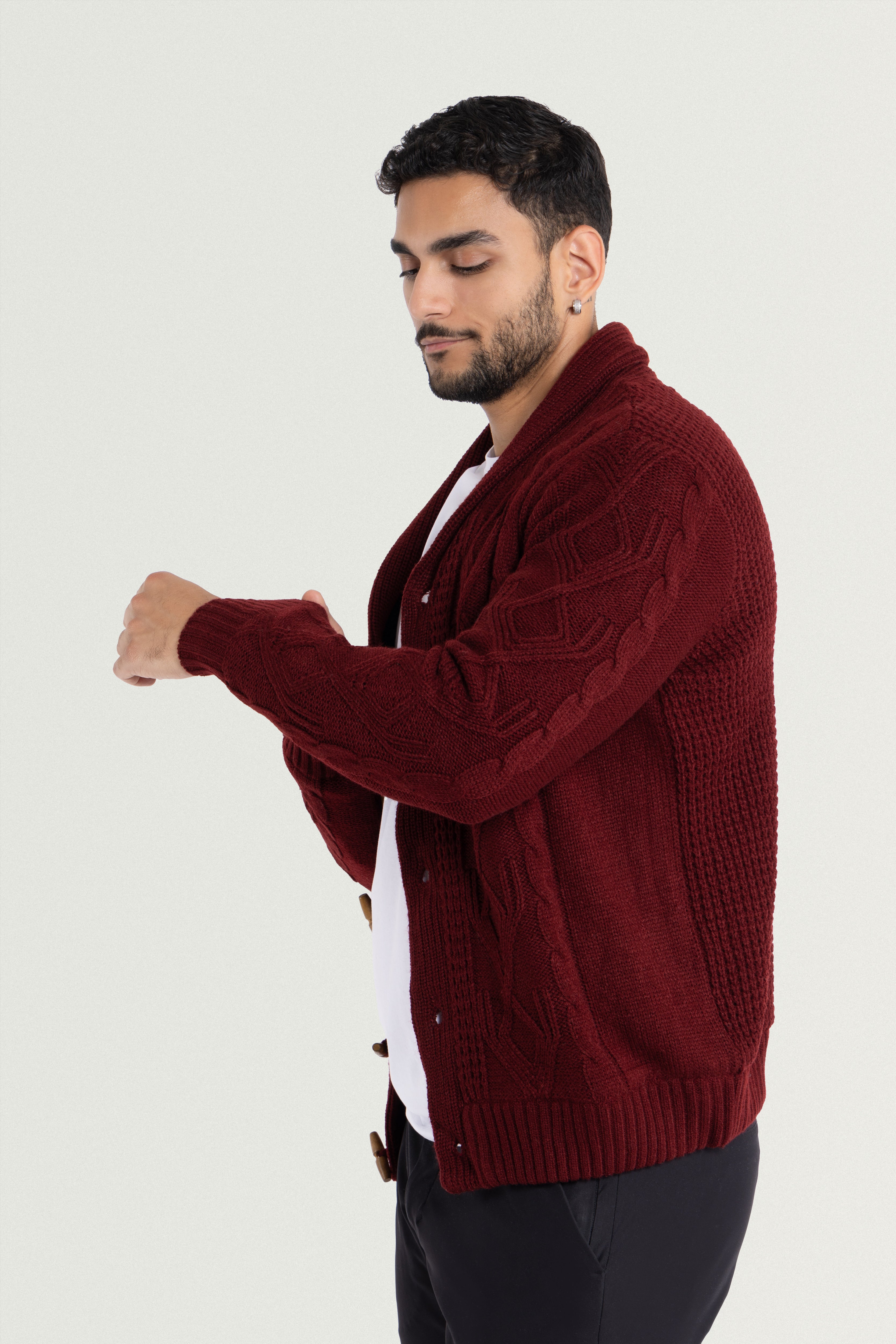 mens sweater cardigan with pockets  old english sweater  cardigan sweater mens