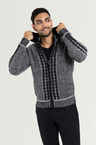 mens grandpa sweater  mens sweater korean  men's long cardigan  mens military wool sweater