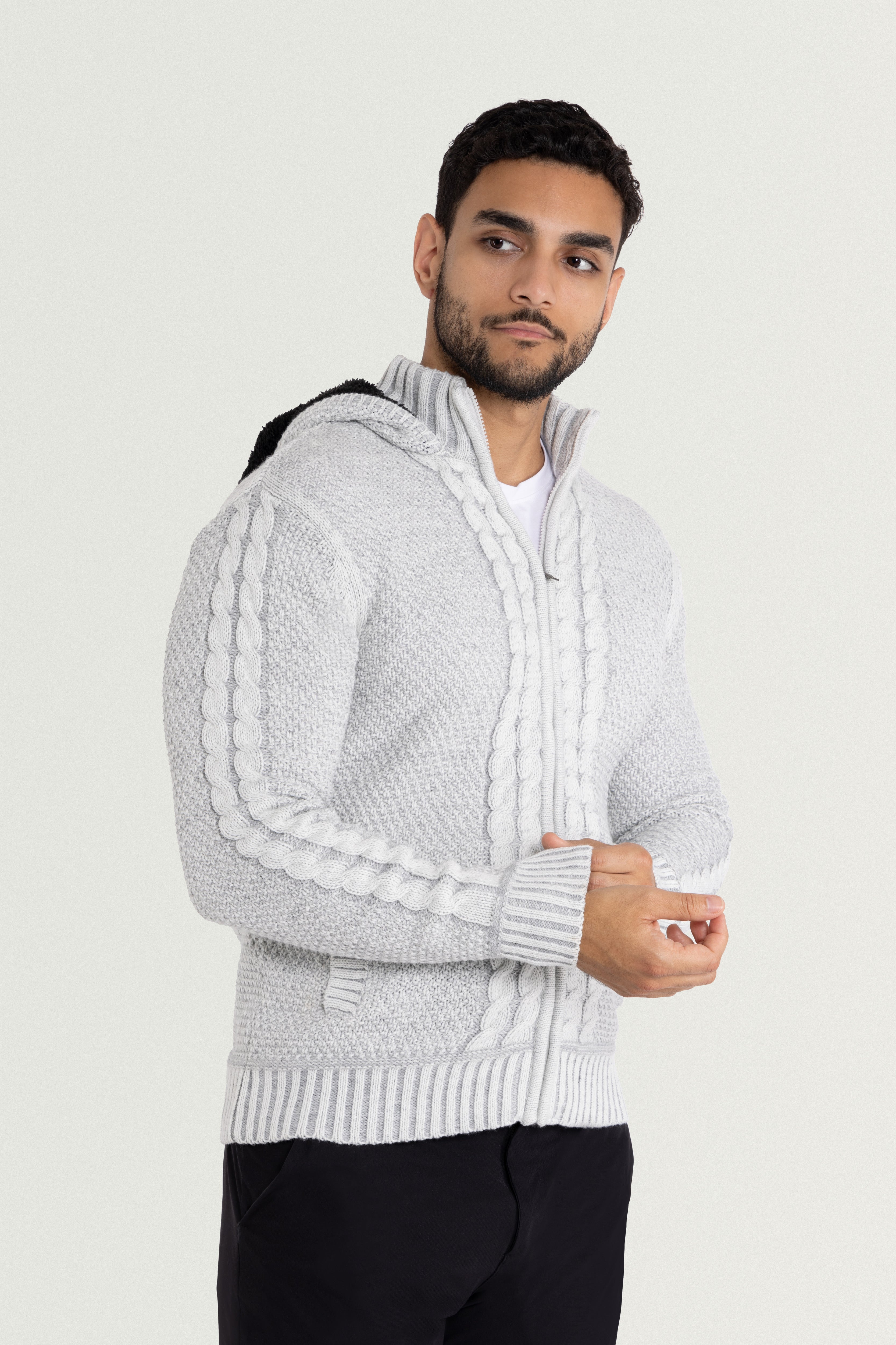 mens chunky wool sweater ugly sweater cardigan men sweater with pockets men men's sweater cardigan