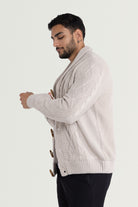 winter cardigan men  light blue cardigan men  wool cardigan brown  sweater button up mens