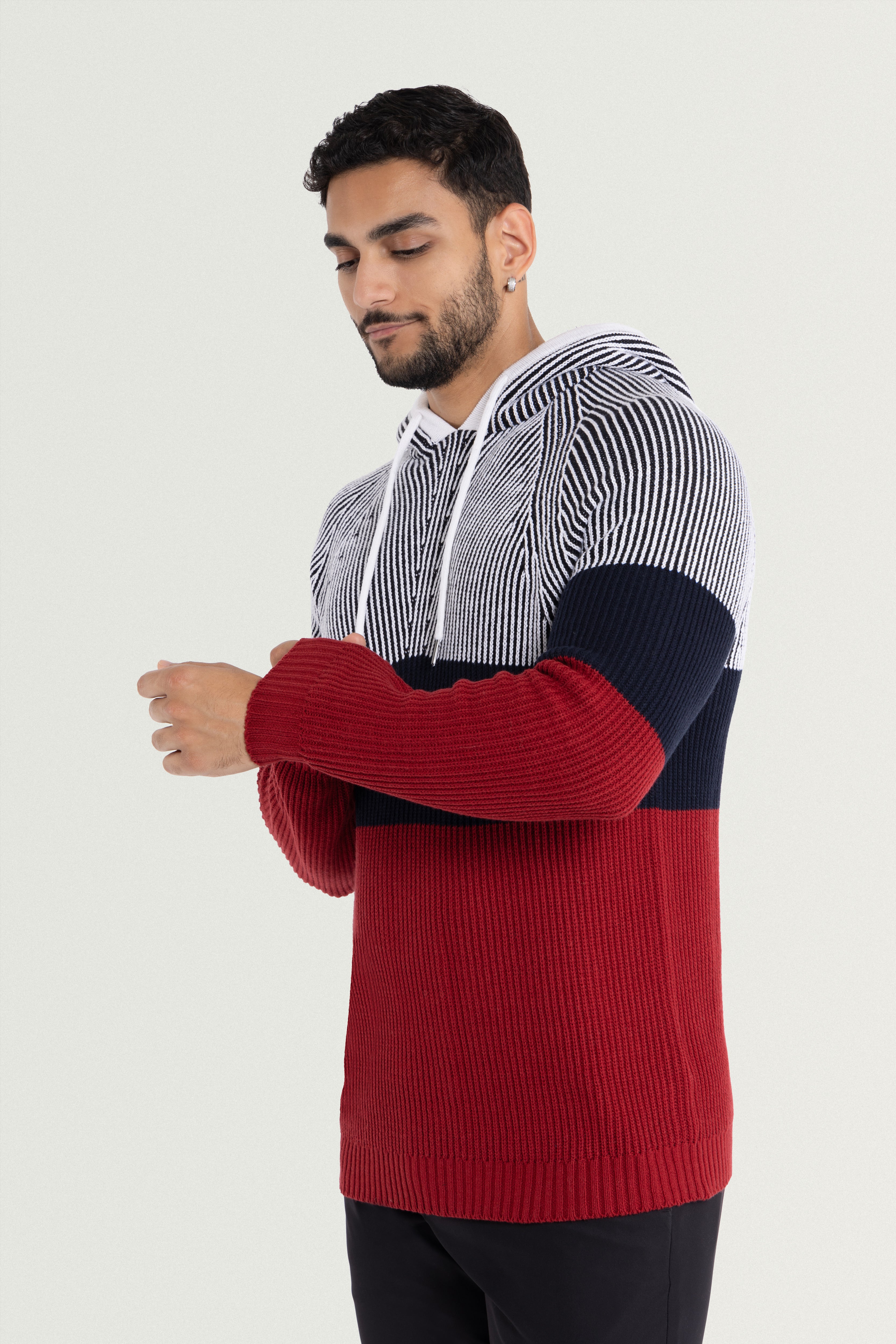 black and gray warm hoodie for men  black and grey hoodie  black and orange hoodie