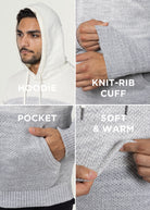 dark red hoodie  dual color hoodie  dub hoodie  dude perfect hoodies for men hooded patch pocket