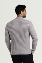 mens grandpa sweater  mens sweater korean  men's long cardigan  mens military wool sweater