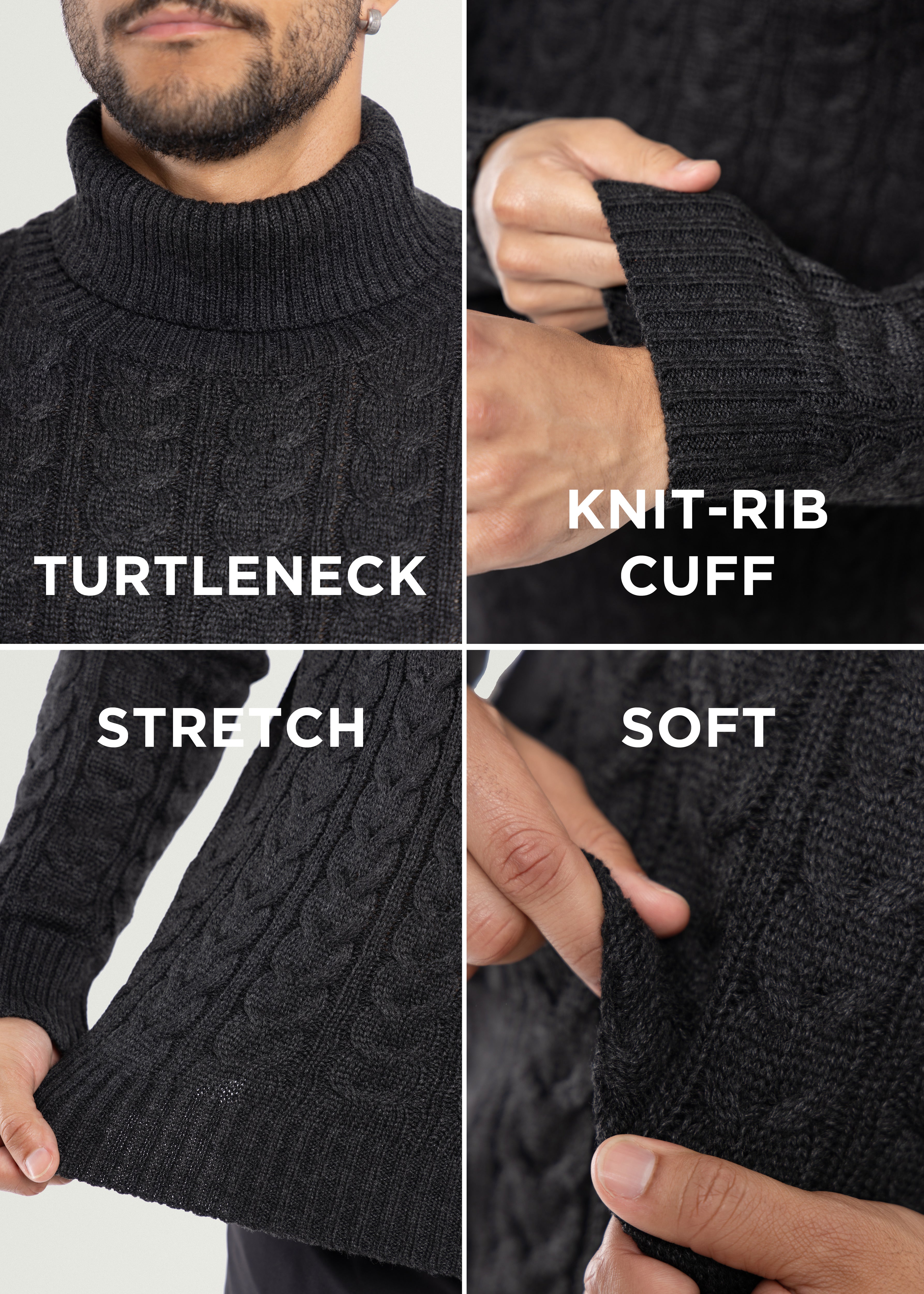 hunter green mens sweater khaki turtleneck men knitted pullover men light blue sweater men