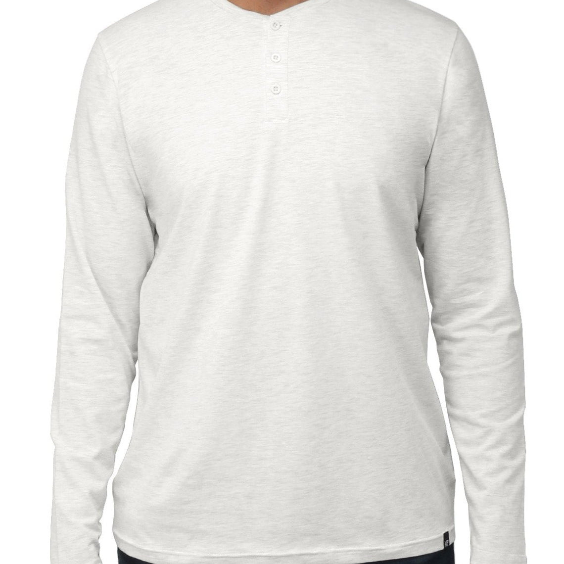 X RAY Men's Classic Long Sleeve Henley T-Shirt