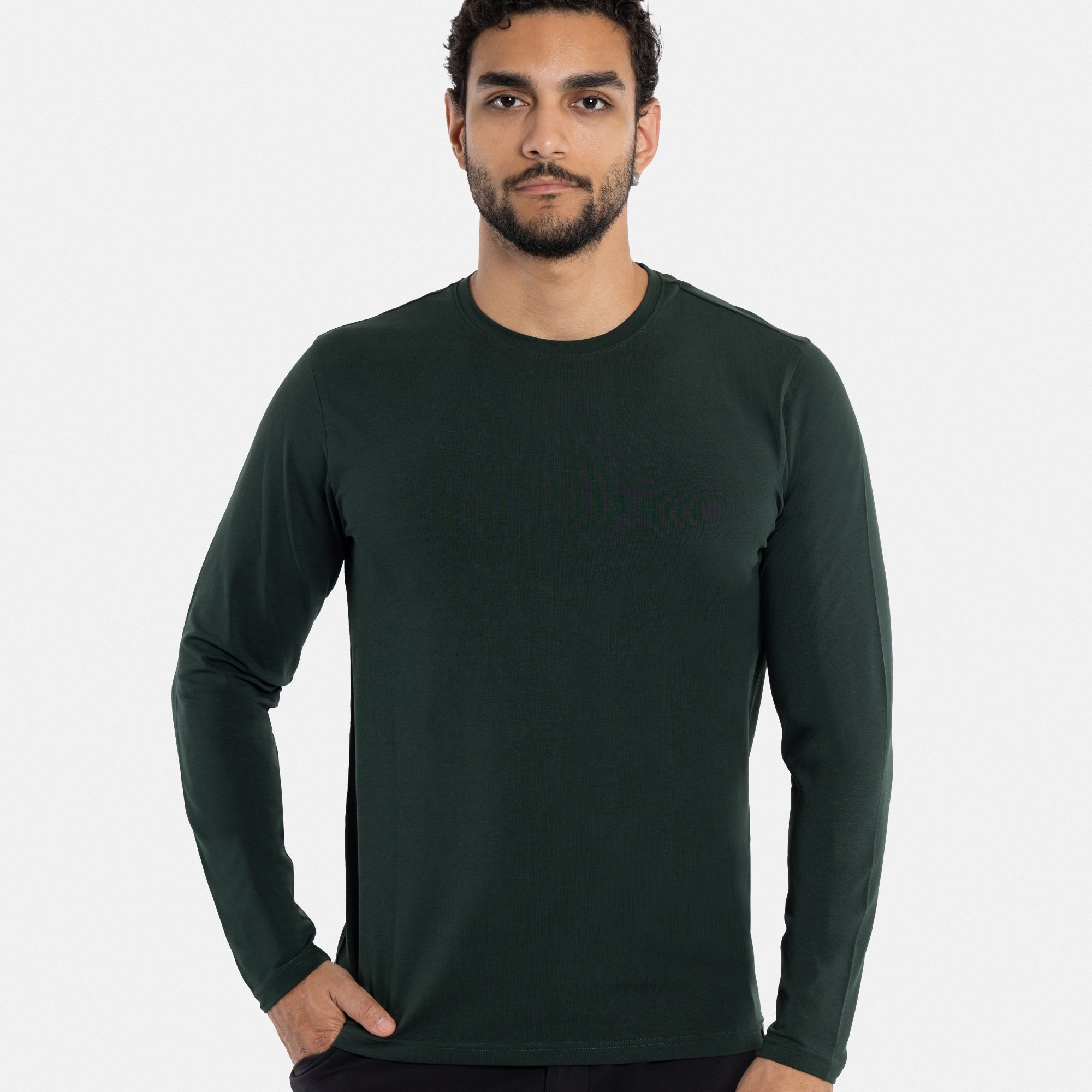 X RAY Men's Classic Long Sleeve Crewneck T-shirt