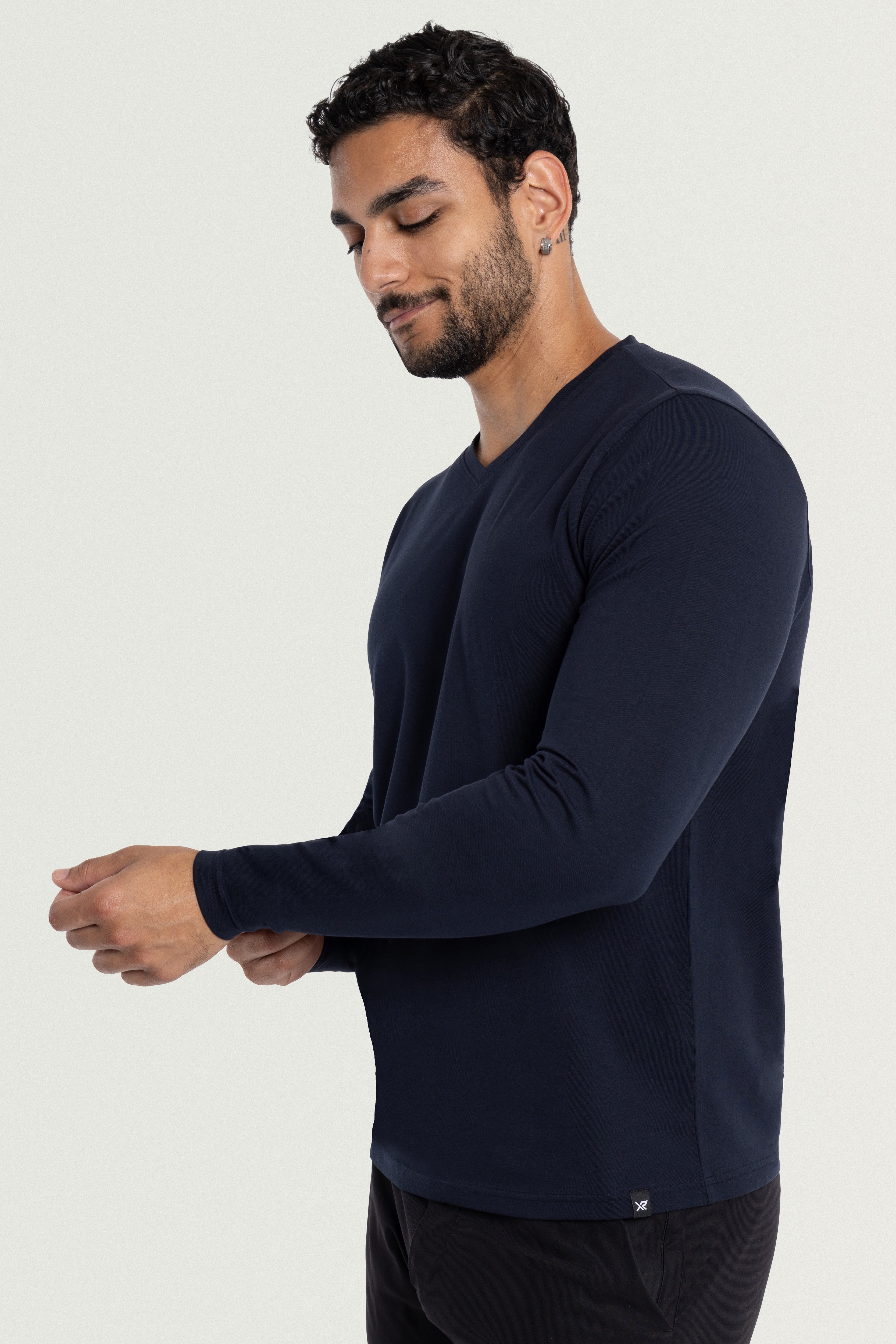 camisetas de manga larga para hombre camisetas mangas largas para hombre mens henley t shirt