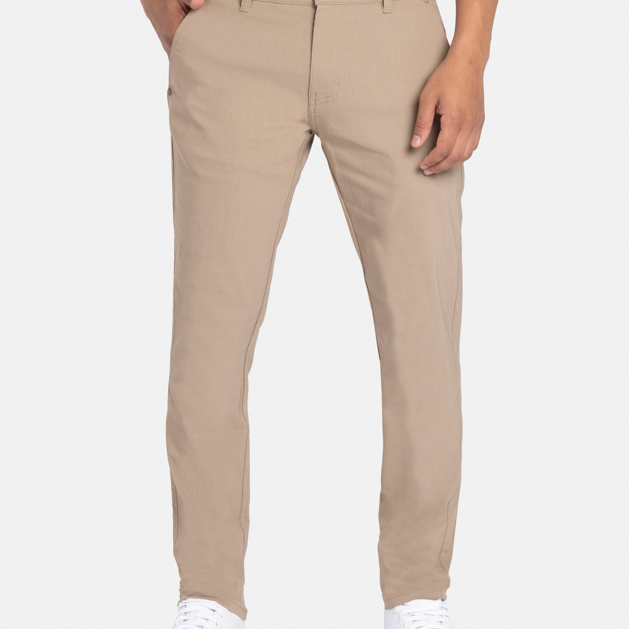 X RAY Men's Stretch Golf Pants Quick Dry Lightweight Casual Nylon Pants with Pockets