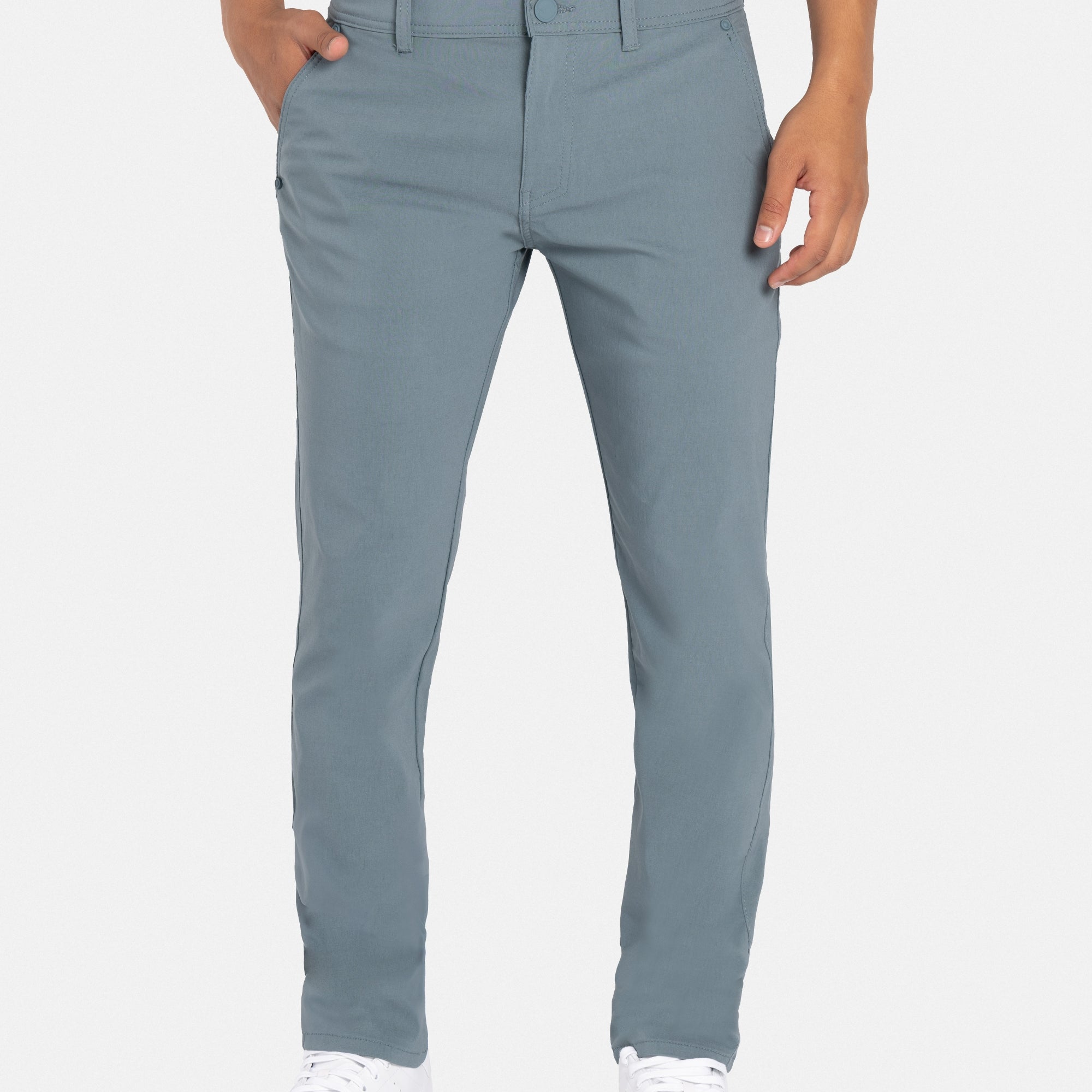 X RAY Men's Stretch Golf Pants Quick Dry Lightweight Casual Nylon Pants with Pockets