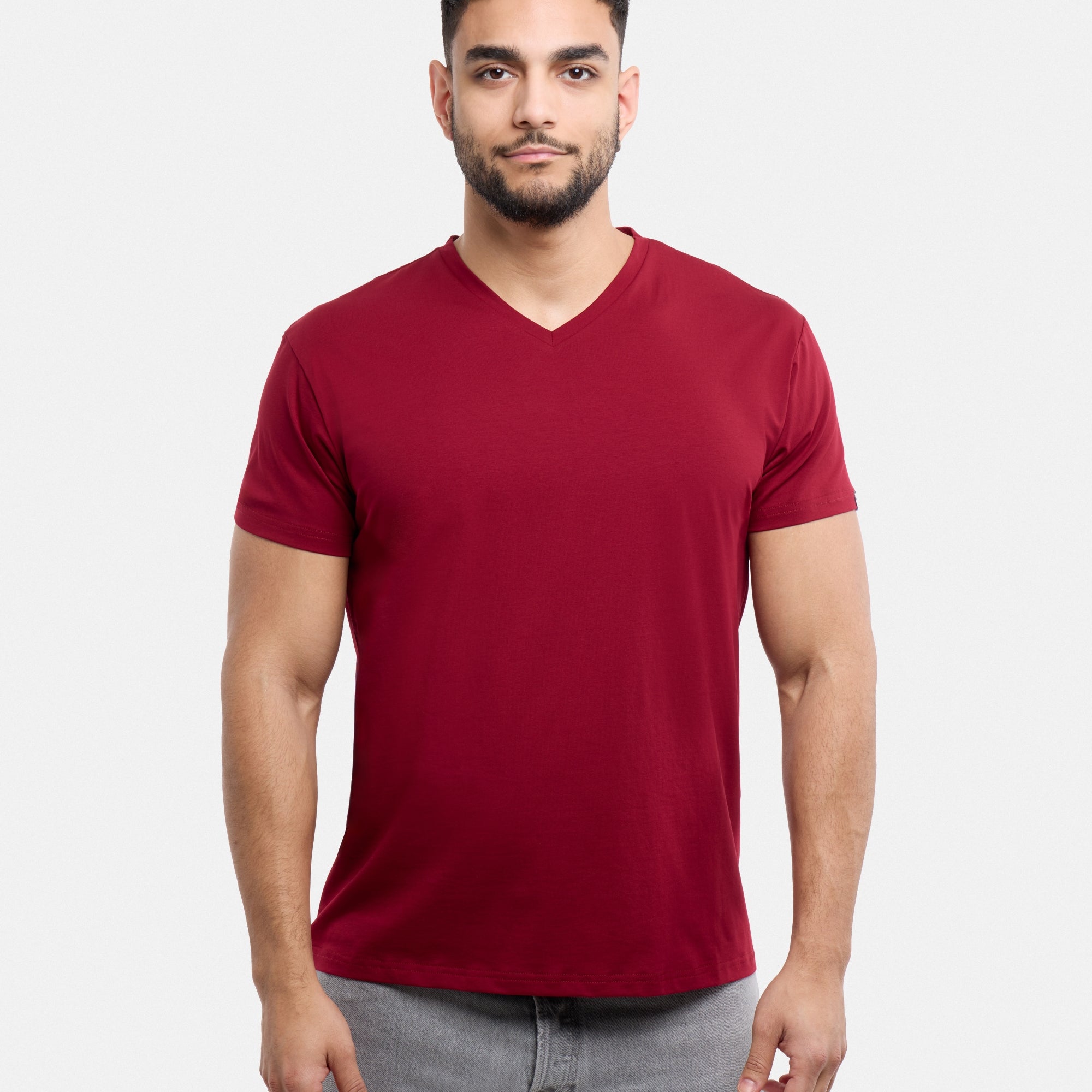 #XMTS-2641 The Classic Comfort V-Neck Tee