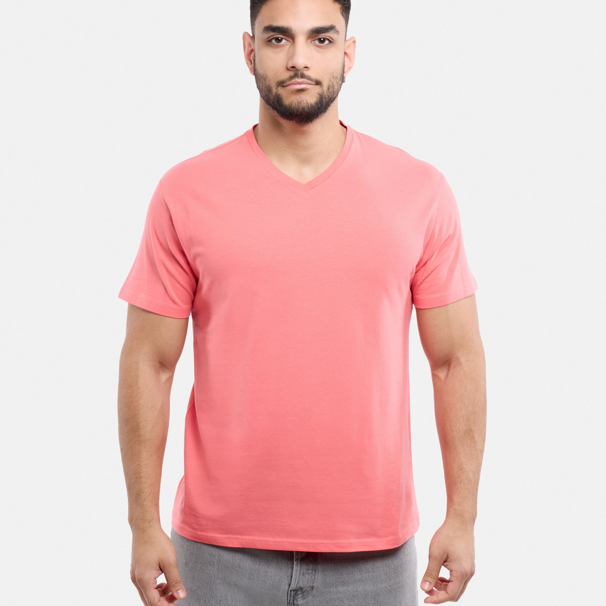 #XMTS-2641 The Classic Comfort V-Neck Tee