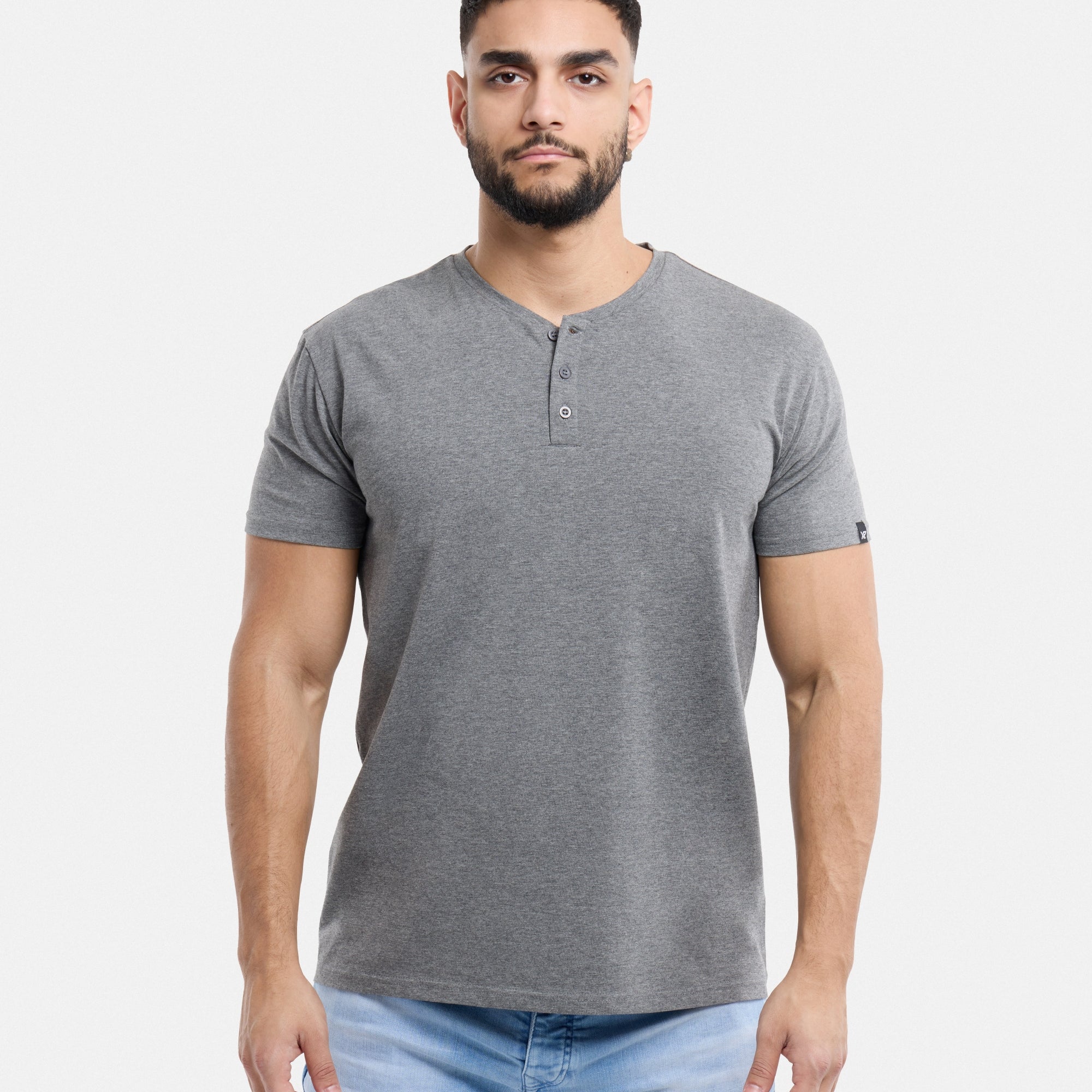 #XMTS-27014 The Classic Comfort Henley Tee