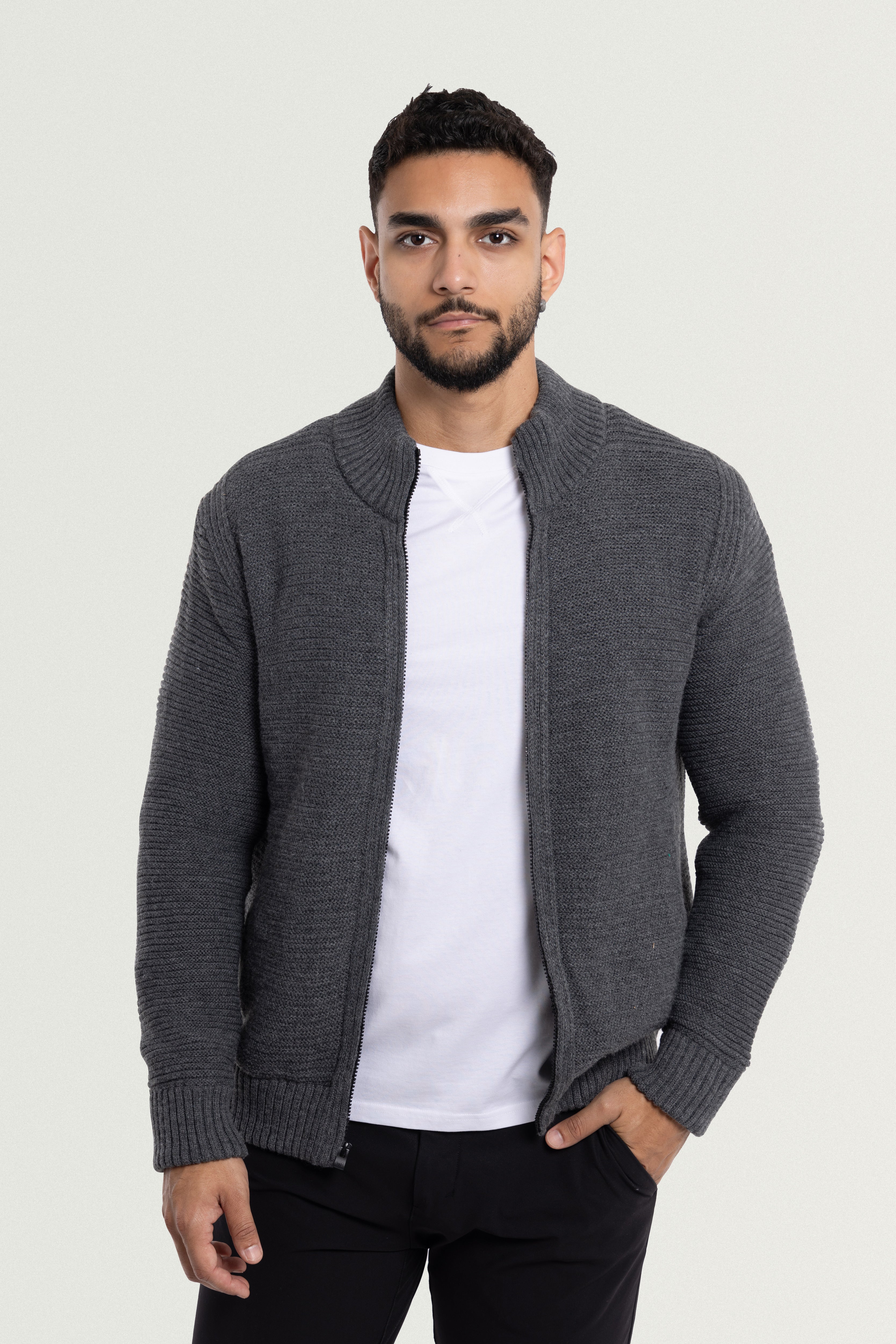 knitted cardigan long male sweater men's cardigan sweater with pockets mr rogers bag