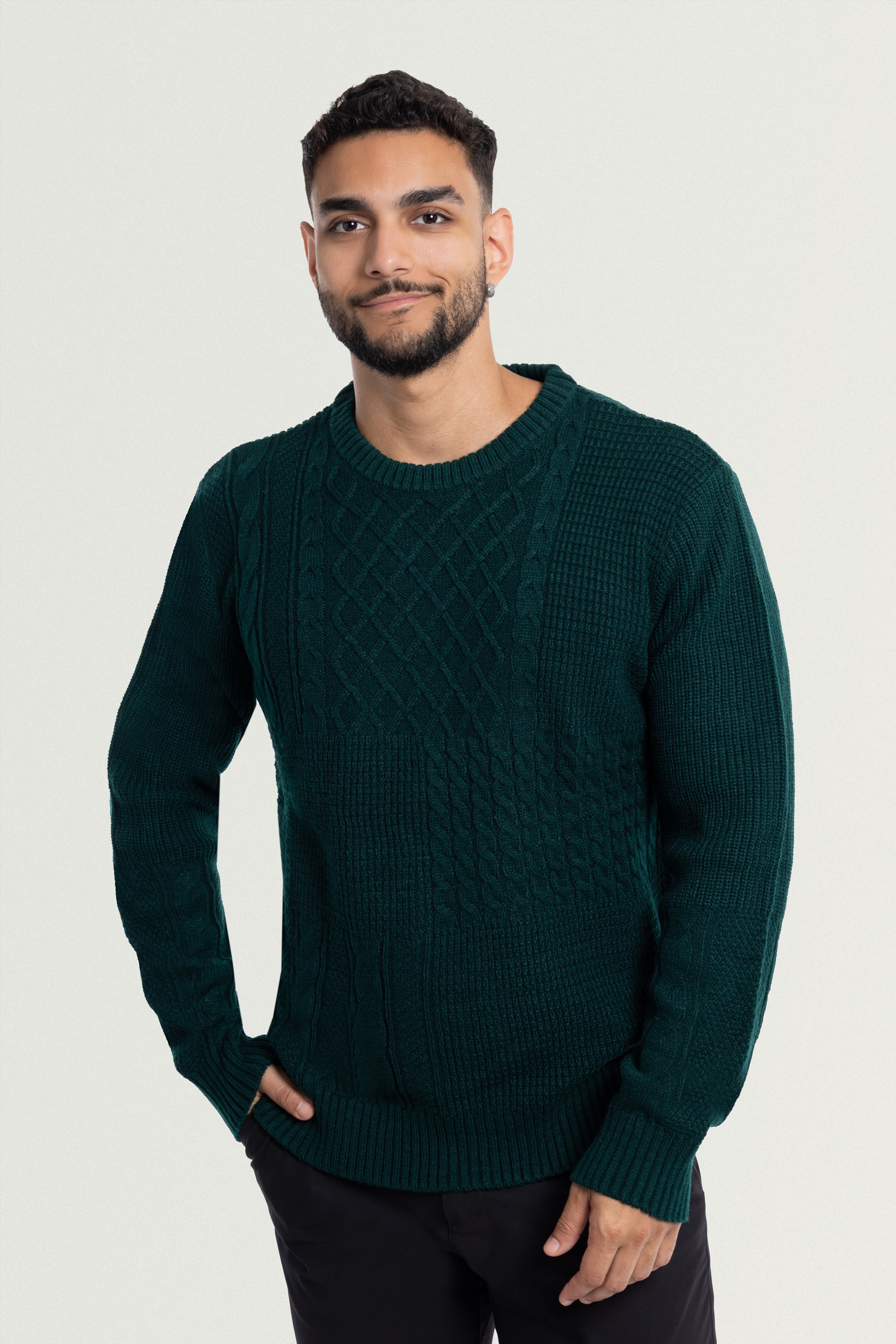 business casual sweater men  business casual tops for men  cable knit sweater men