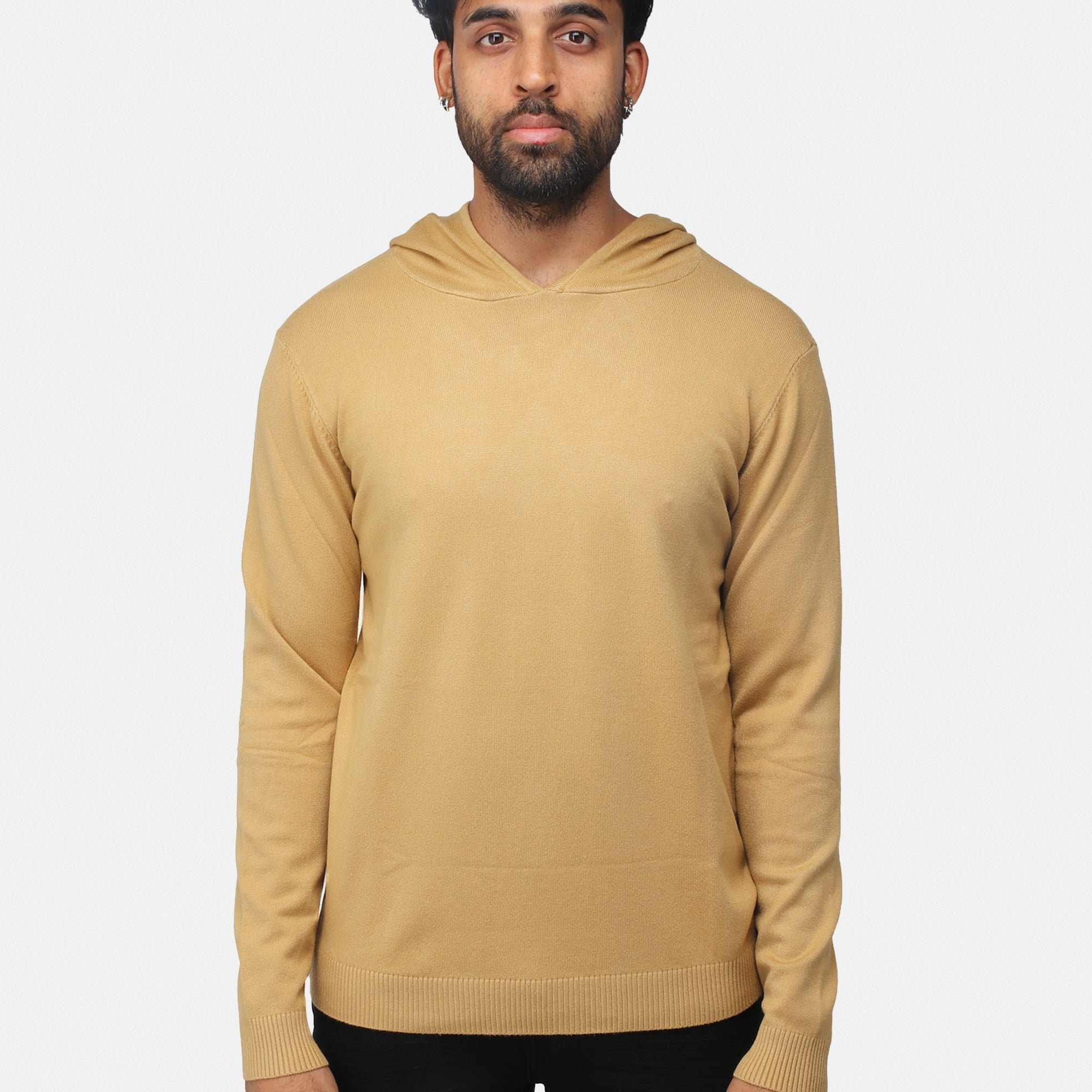 X RAY Men's Basic Casual Pullover Hooded Sweater