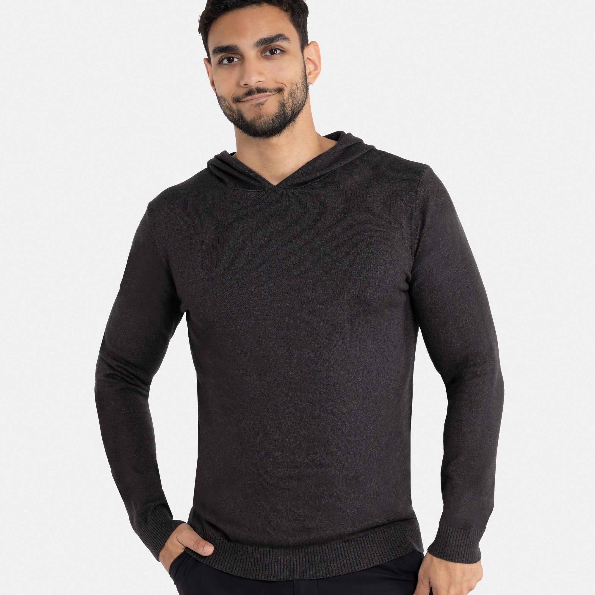 X RAY Men's Basic Casual Pullover Hooded Sweater