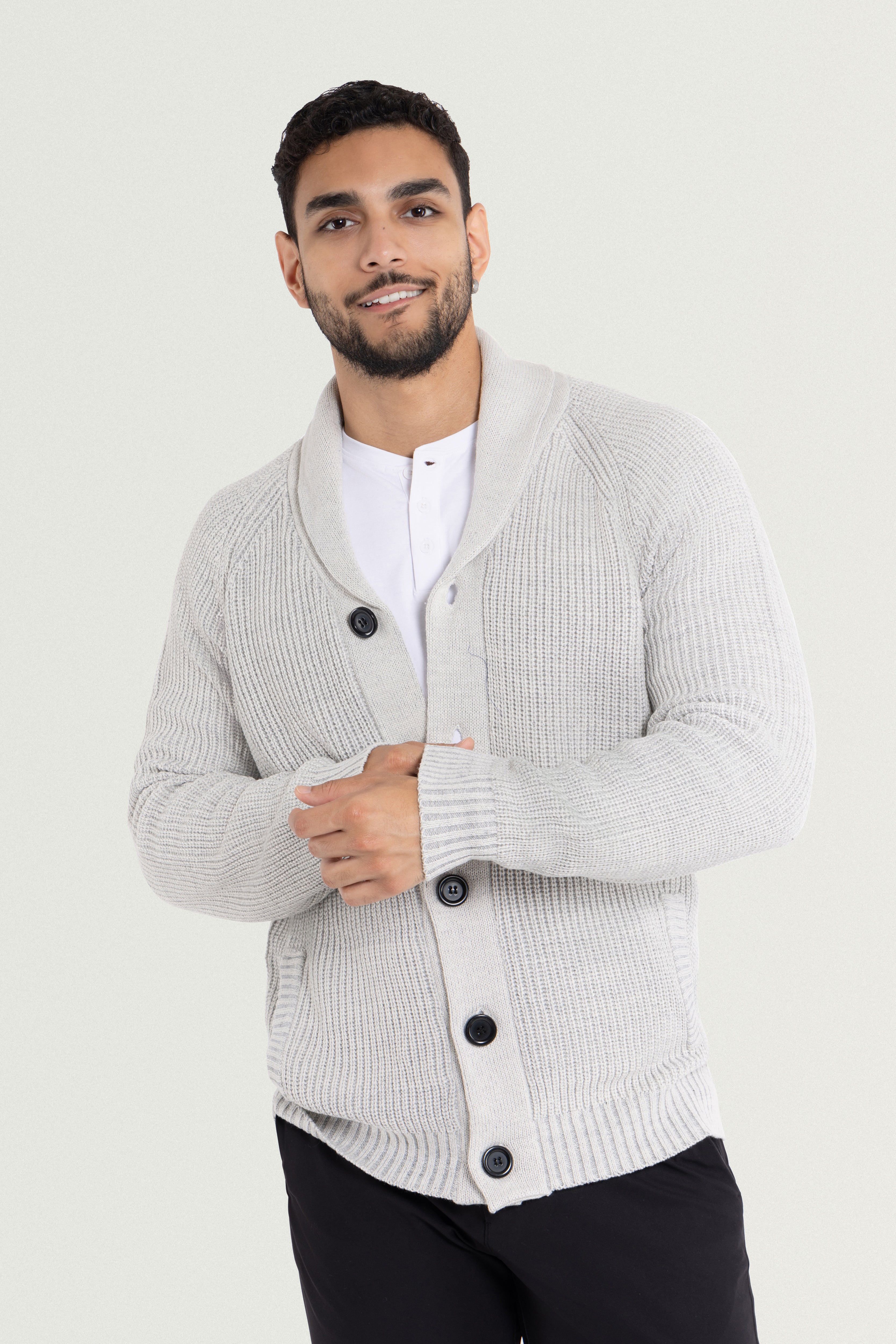mens grandpa sweater  mens sweater korean  men's long cardigan  mens military wool sweater