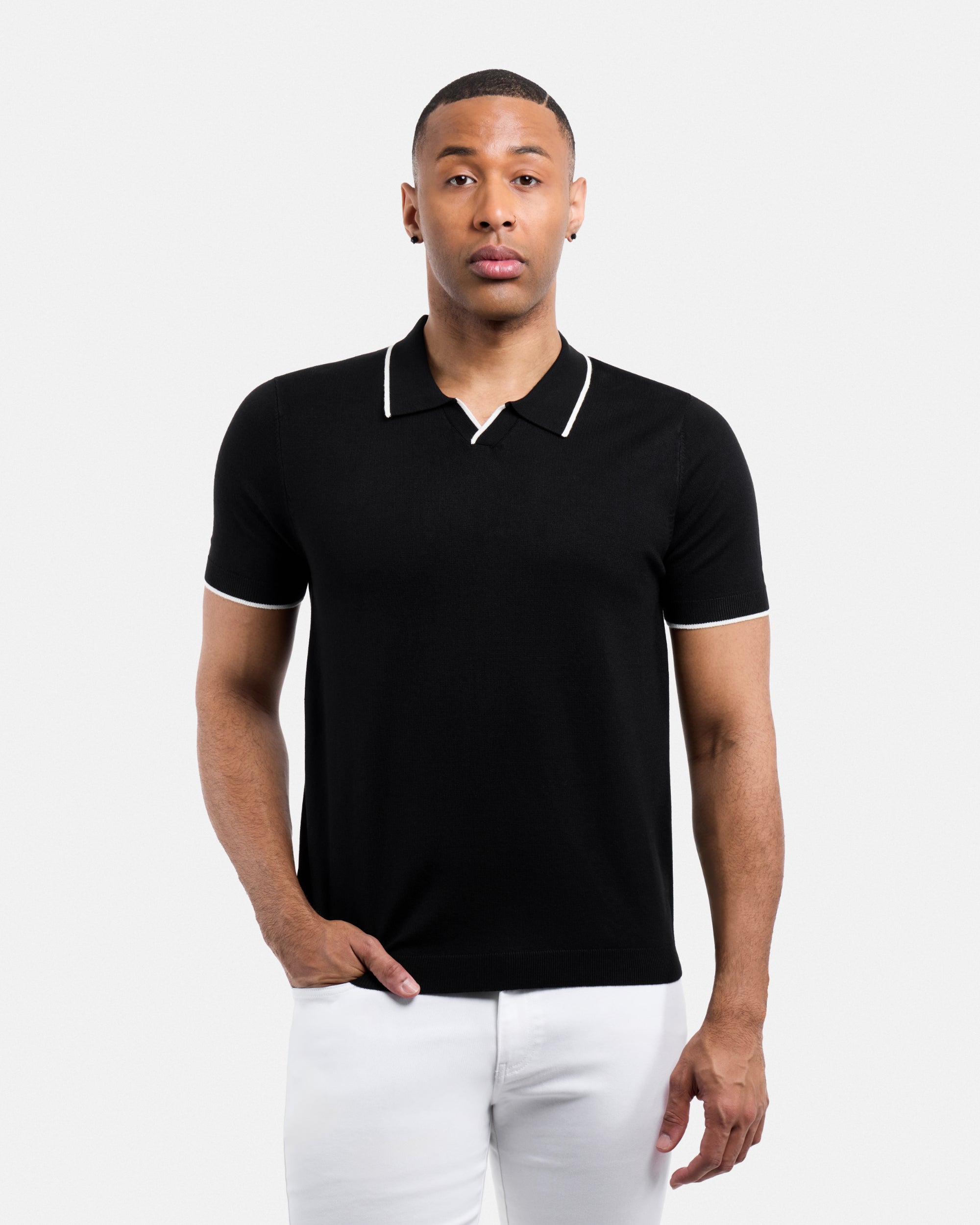 XMW-33138 Johnny Collar Sweater Polo – X-RAY JEANS