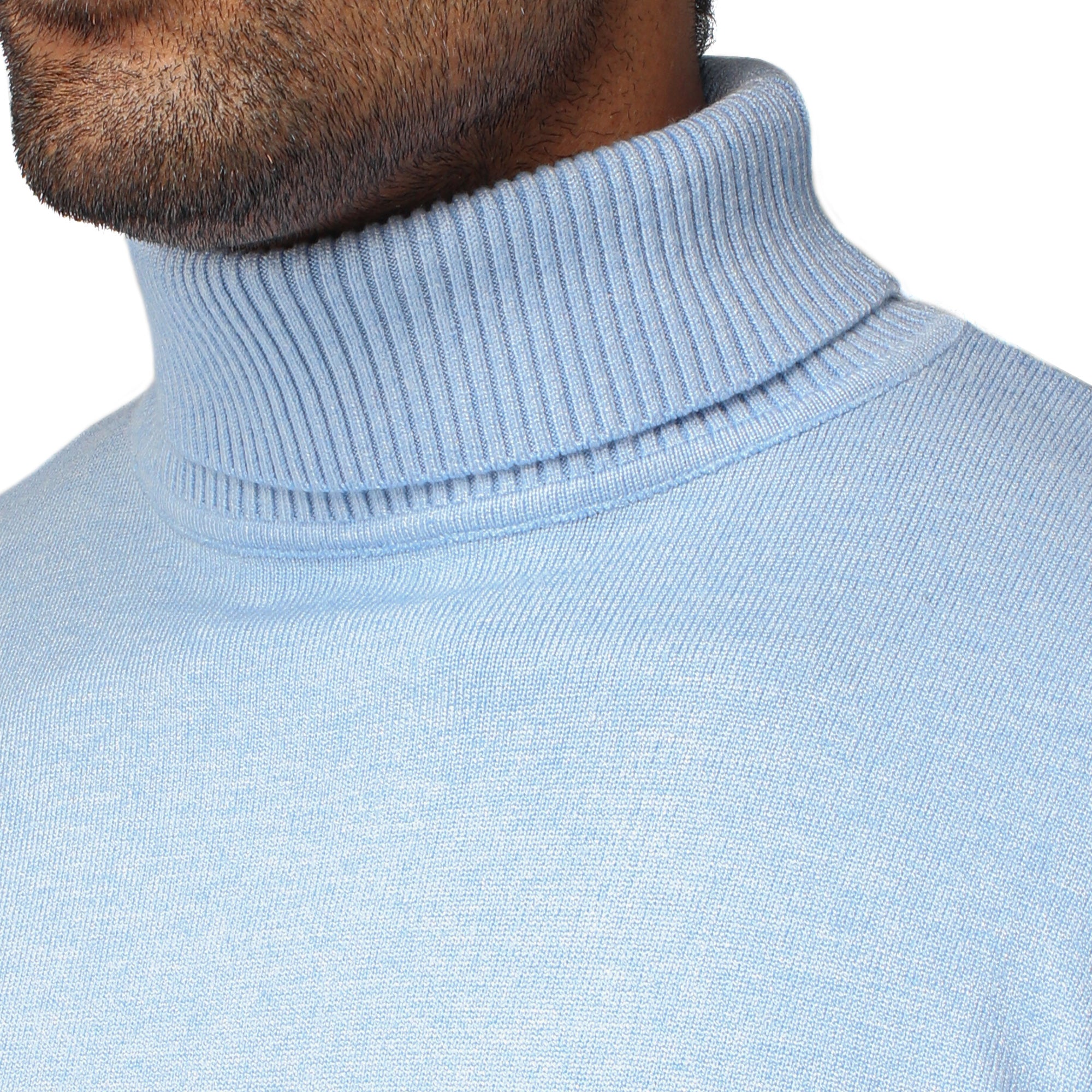 blue sweater men  blue turtleneck  blue turtleneck men  brown turtleneck men