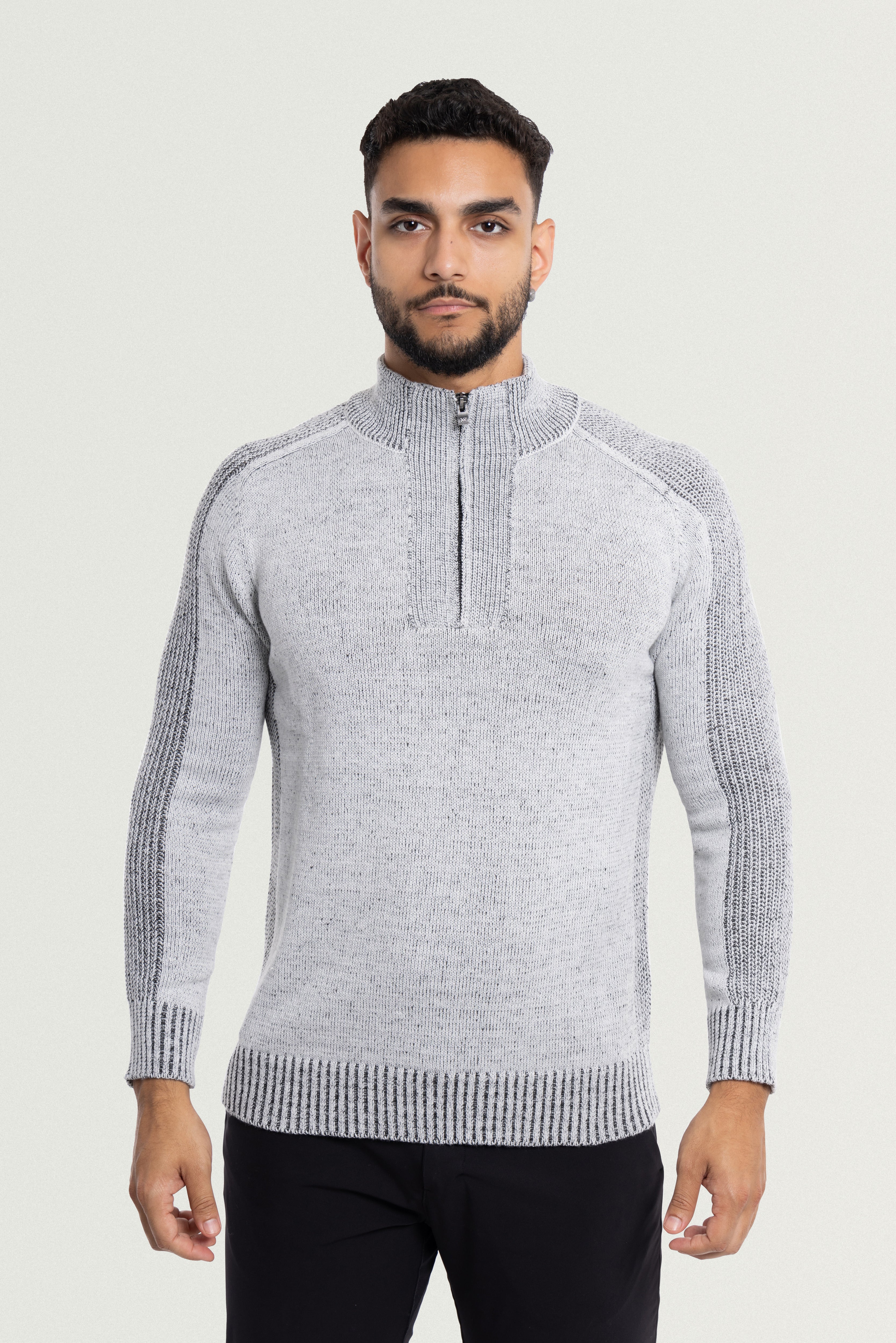 half zipper pullover men  herringbone sweater men  hunter green mens sweater  large mens sweater