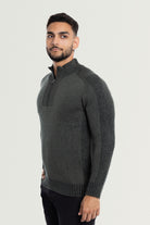 half zip mens sweater  half zip sweater men  half zip sweatshirt men