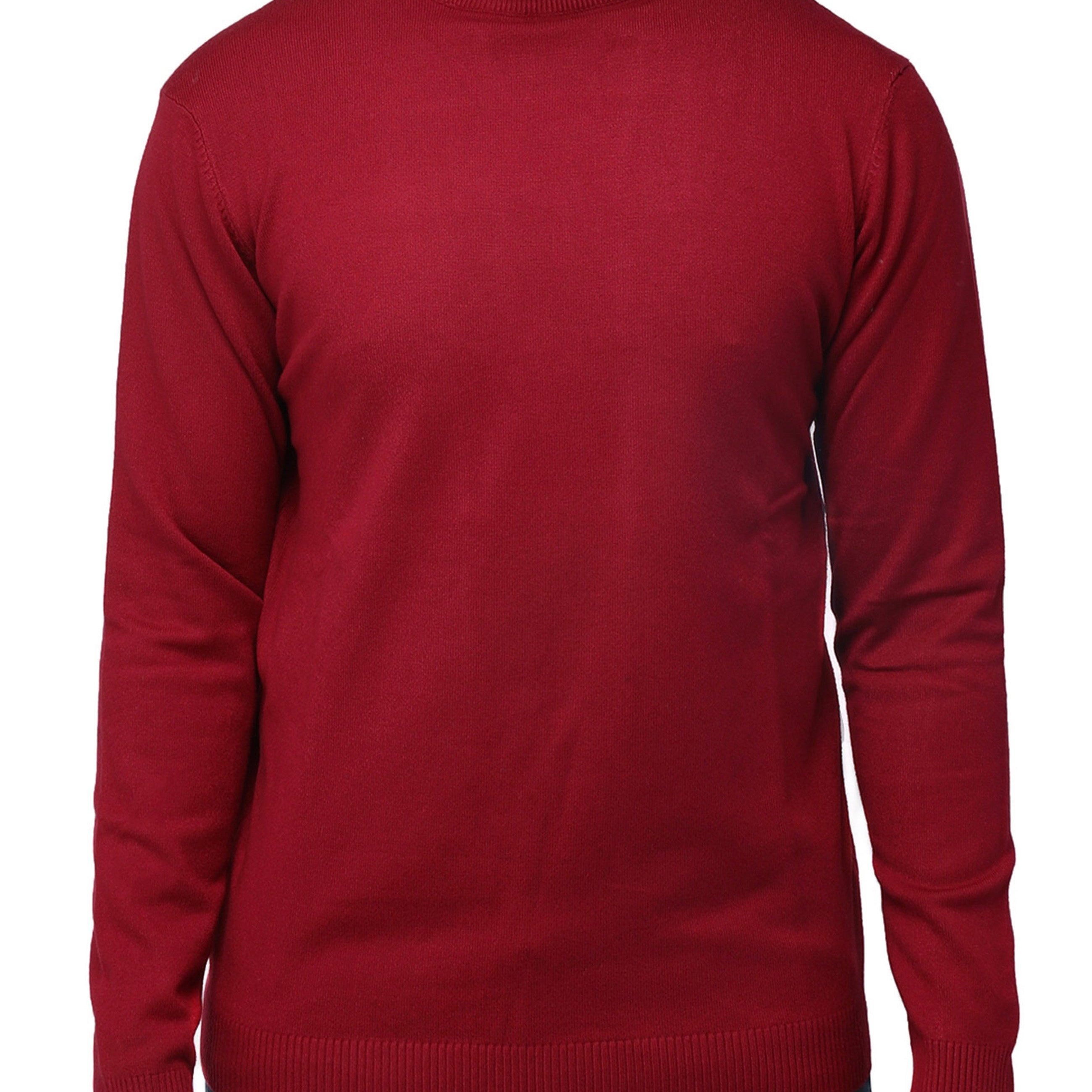 X RAY Men's Basic Casual Mockneck Sweater