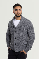 knitted cardigan  long male sweater  men's cardigan sweater with pockets  mr rogers bag