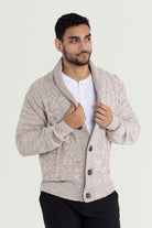 mens grandpa sweater  mens sweater korean  men's long cardigan  mens military wool sweater