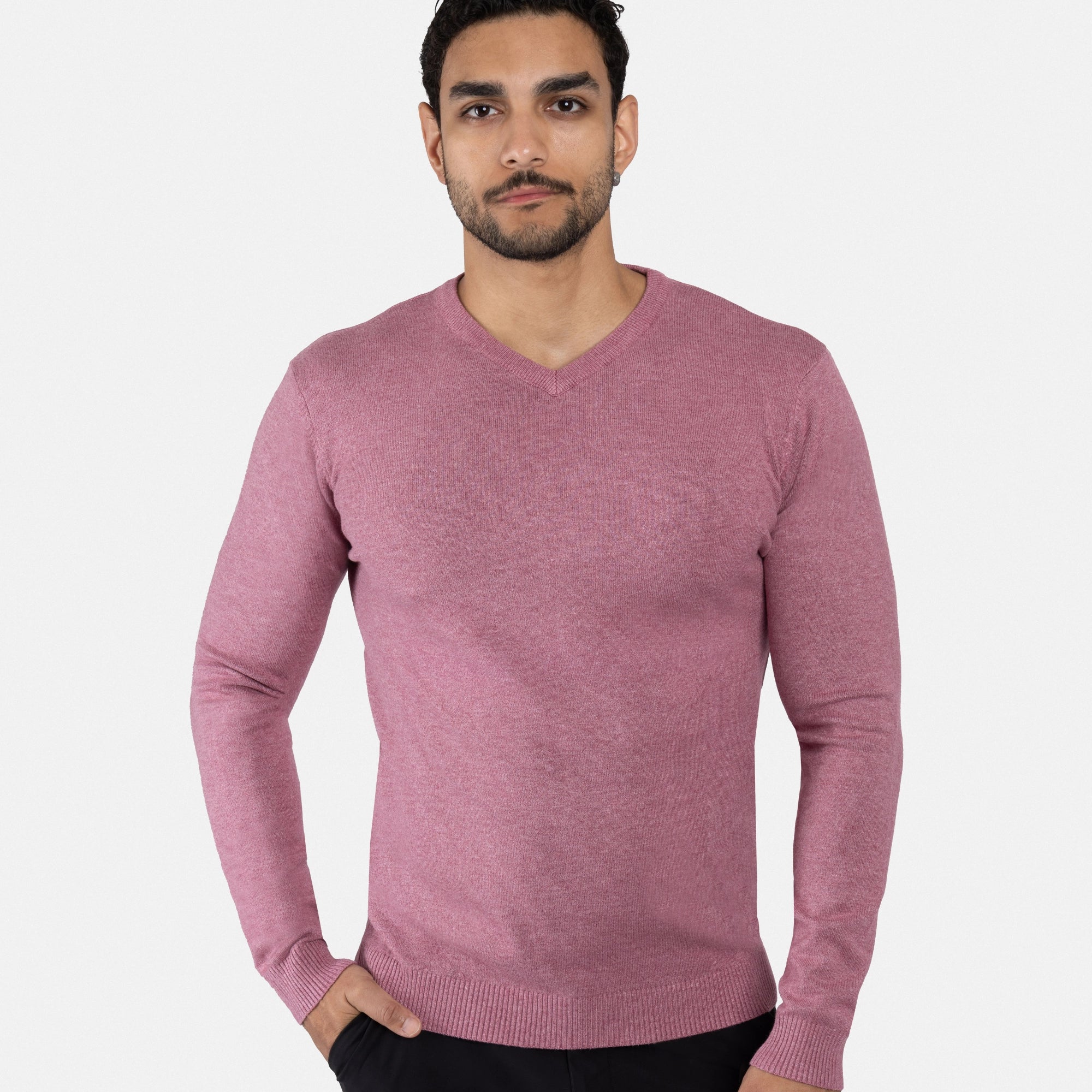 #XMW-39137 The Classic V-Neck Perfect Sweater