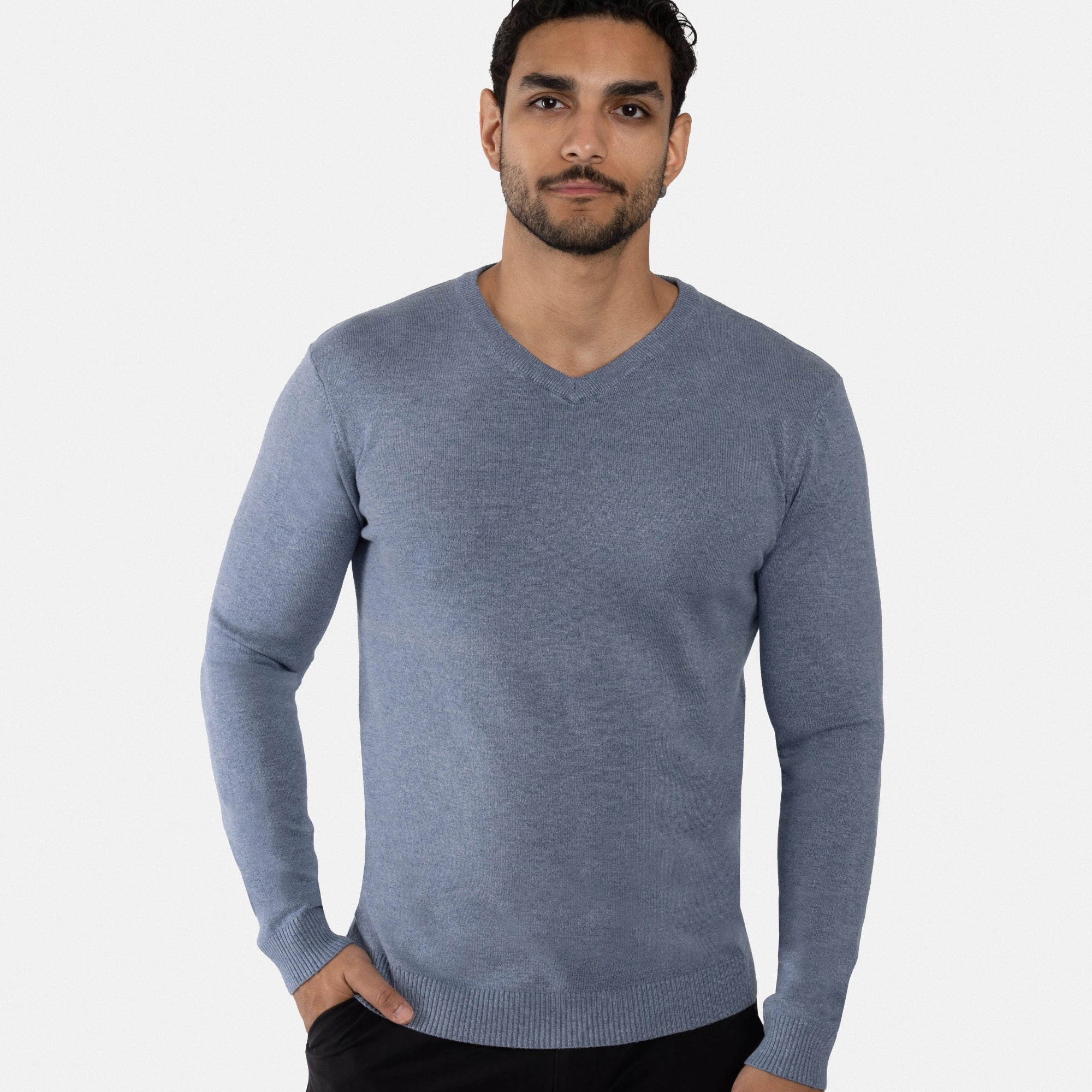 #XMW-39137 The Classic V-Neck Perfect Sweater