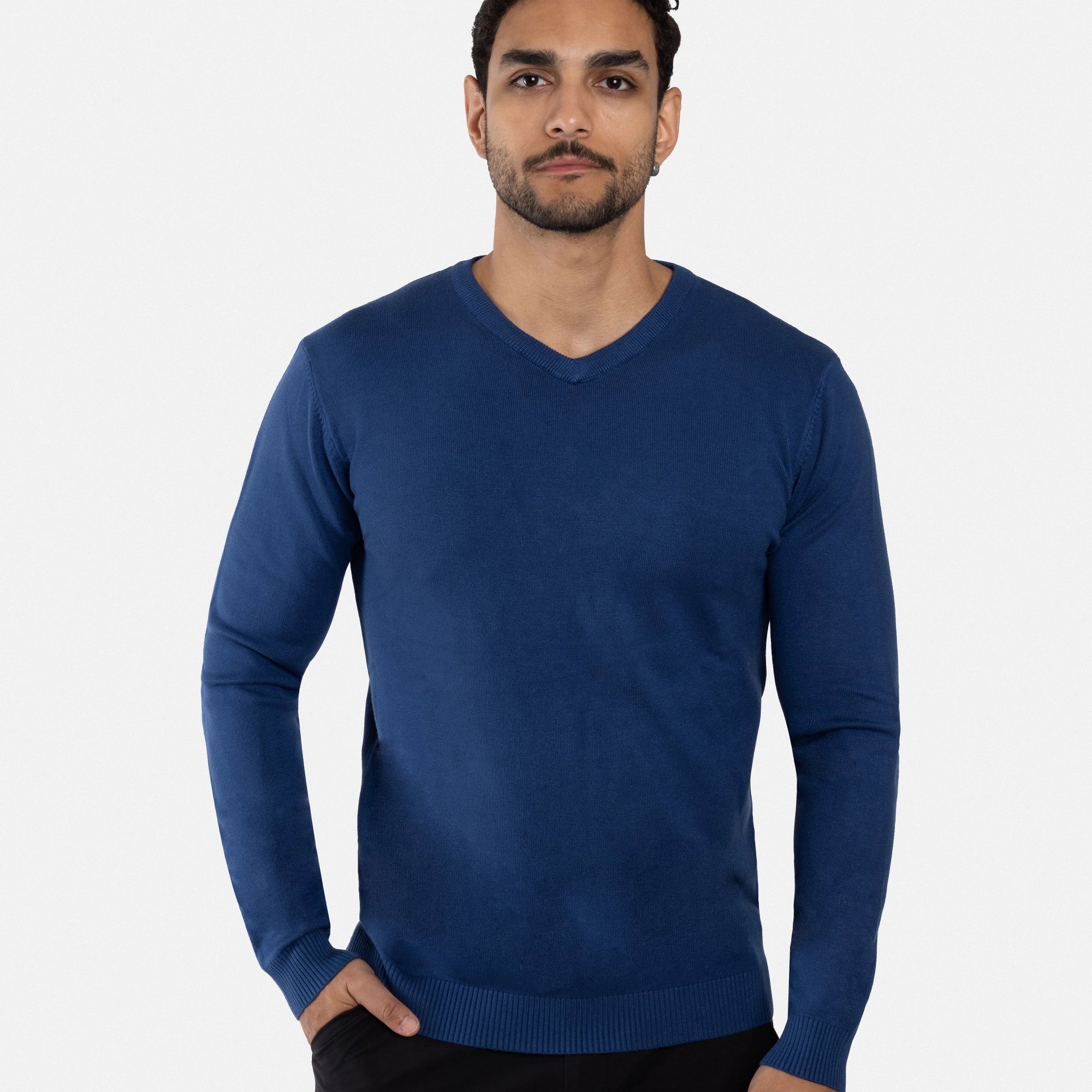 #XMW-39137 The Classic V-Neck Perfect Sweater