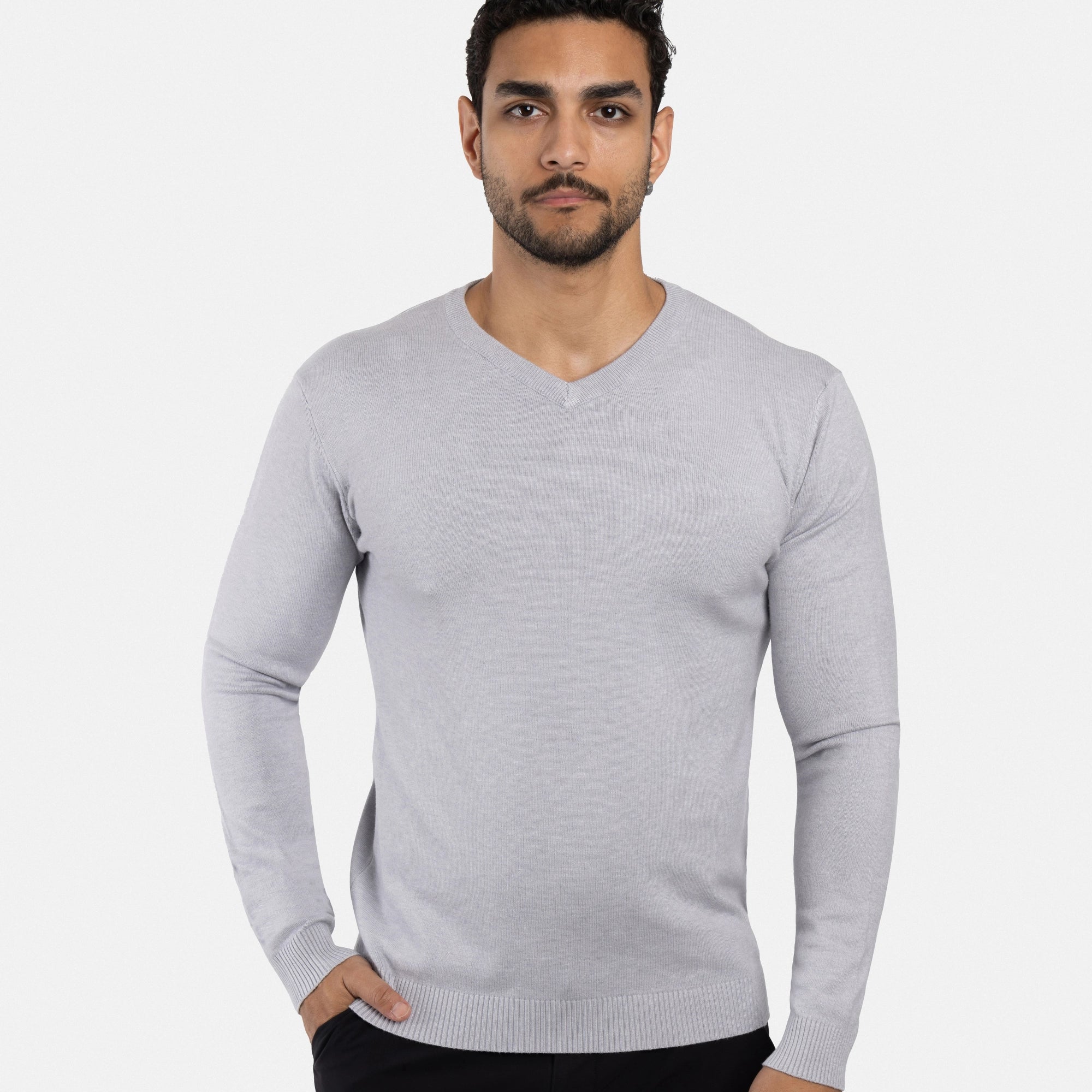 #XMW-39137 The Classic V-Neck Perfect Sweater