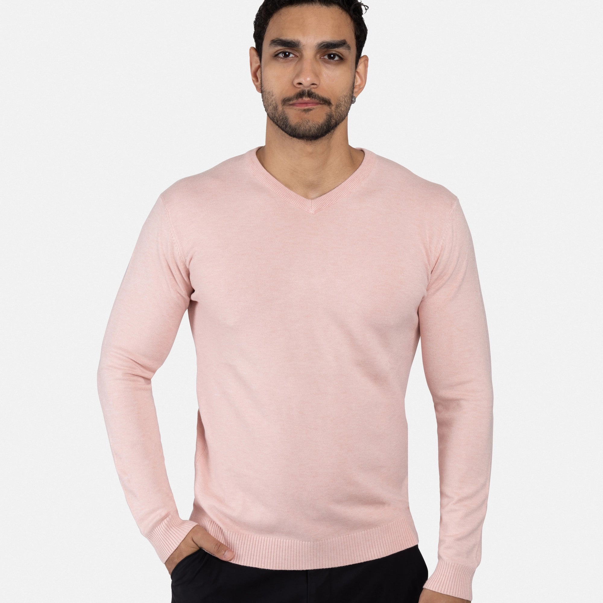 #XMW-39137 The Classic V-Neck Perfect Sweater