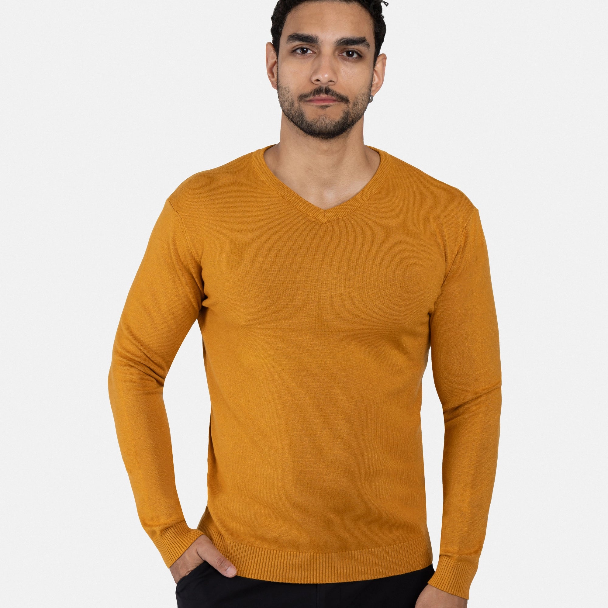 #XMW-39137 The Classic V-Neck Perfect Sweater