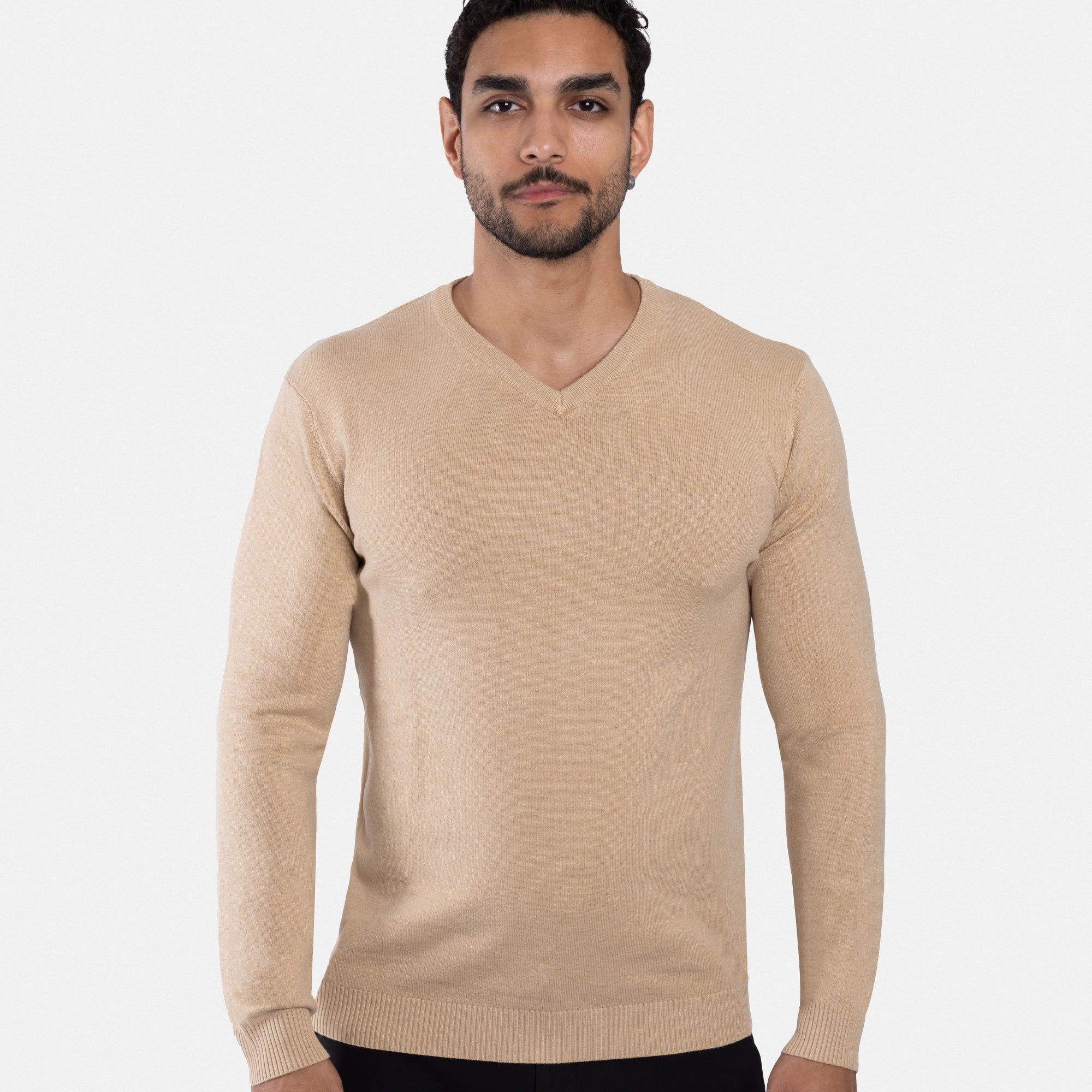 #XMW-39137 The Classic V-Neck Perfect Sweater
