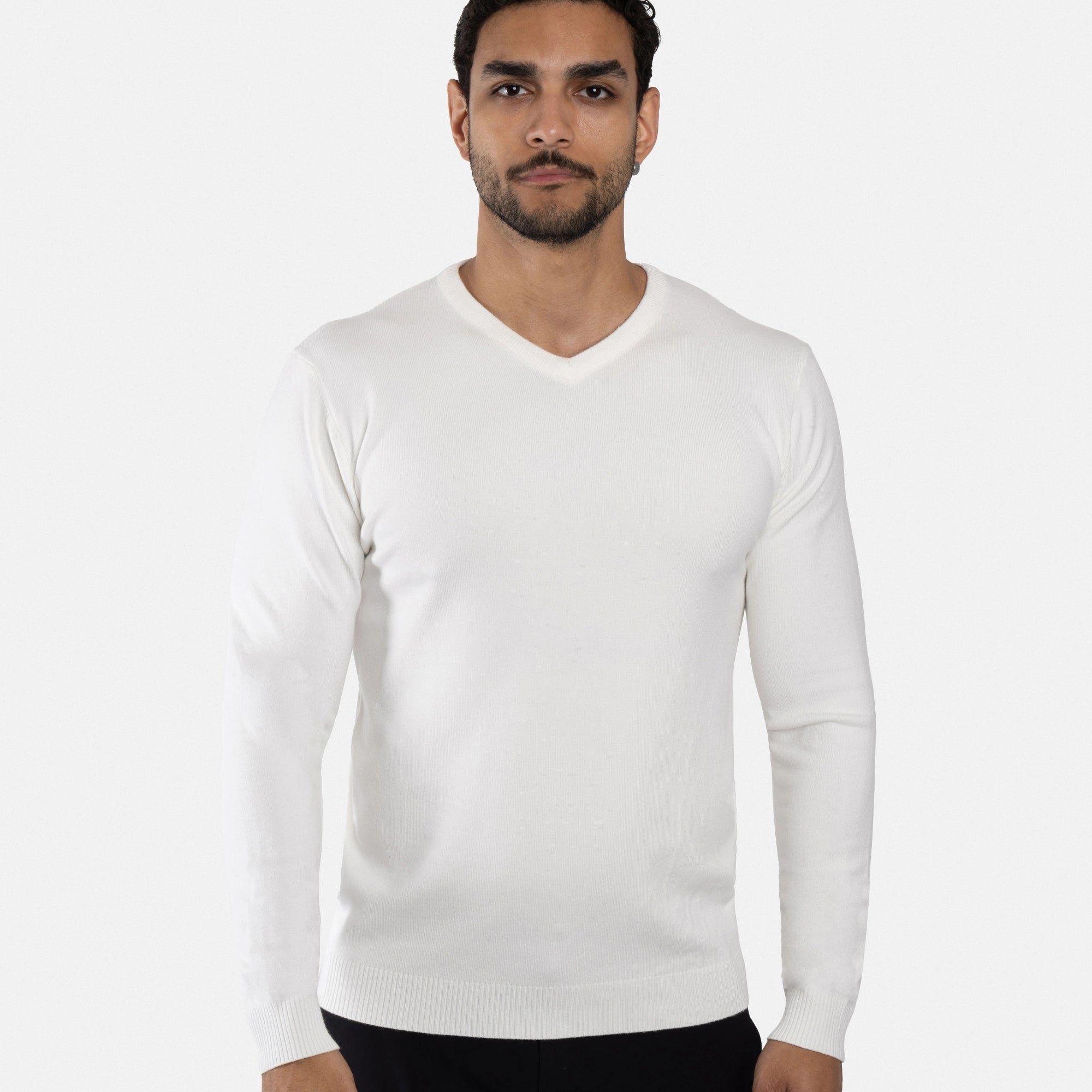 #XMW-39137 The Classic V-Neck Perfect Sweater