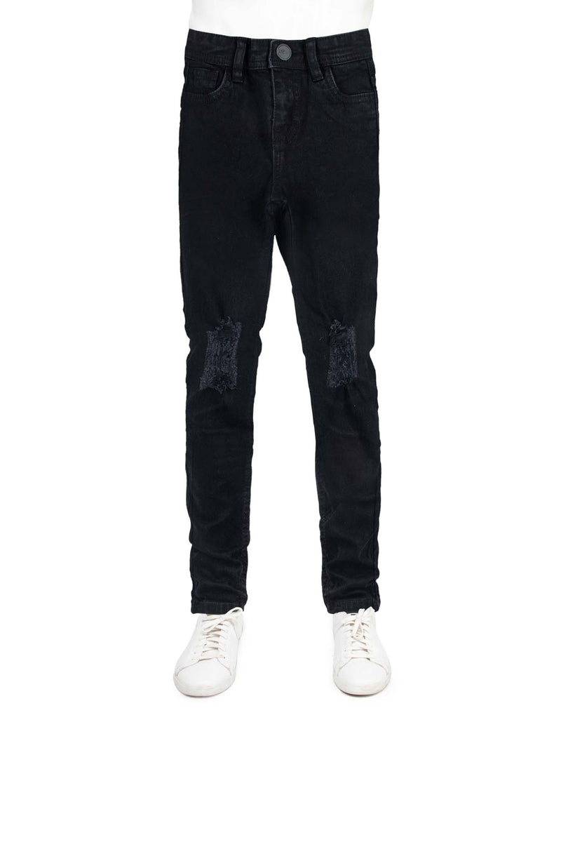 XRay Jeans Little Boys Slim Fit Distressed Pants With Knee Rips