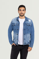  chamarras vaqueras para hombre  chaqueta de mezclilla para hombre  chaqueta hombre jean 
