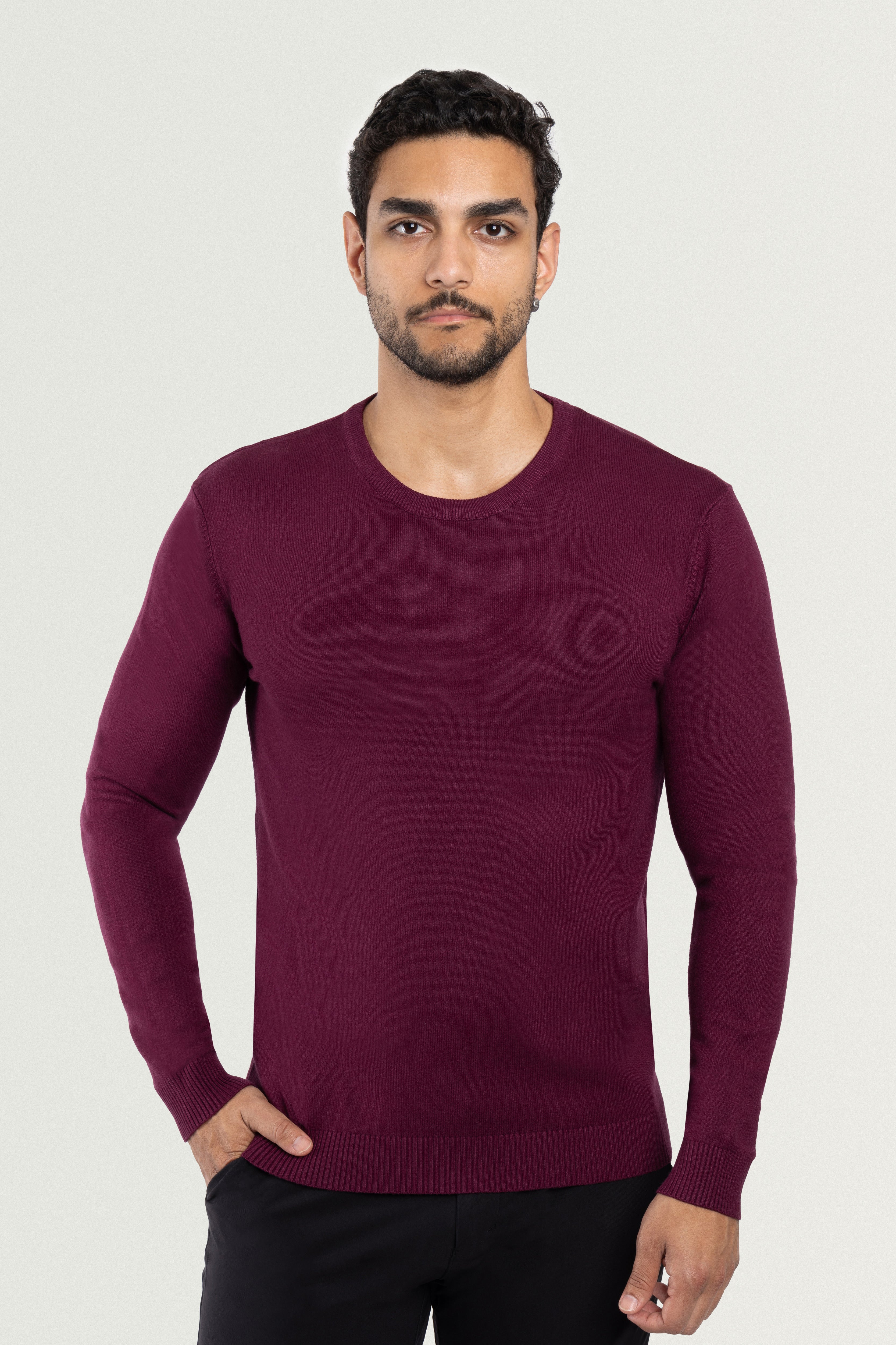売れ筋商品|||エックスレイ ニット&セーター アウター レディース Men's Basic Crewneck Pullover Midweight Sweater Light Pink X RAY Men's Classic Basic Crewneck Sweater Big & Tall