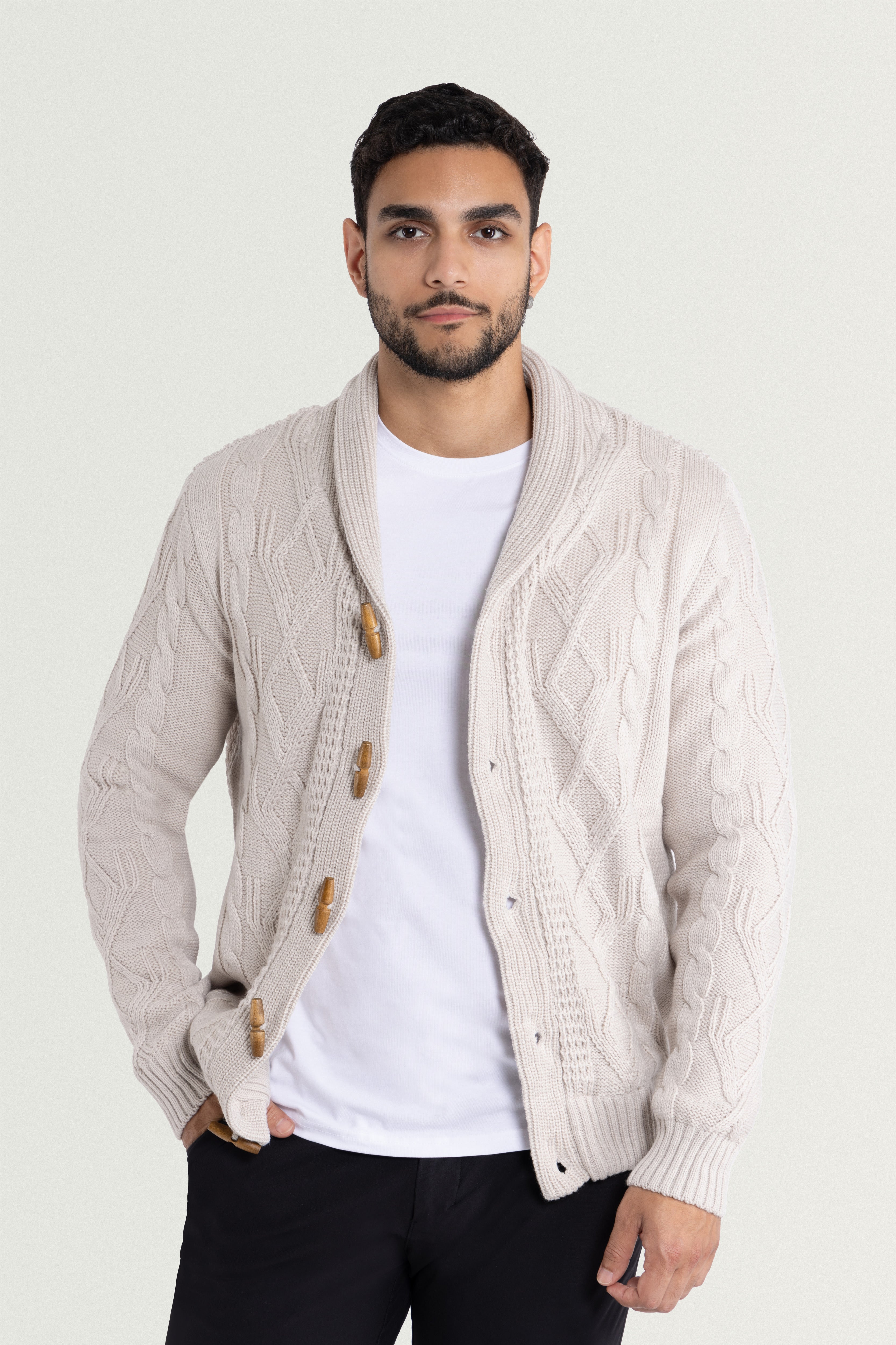 Off white cardigan sweater hotsell