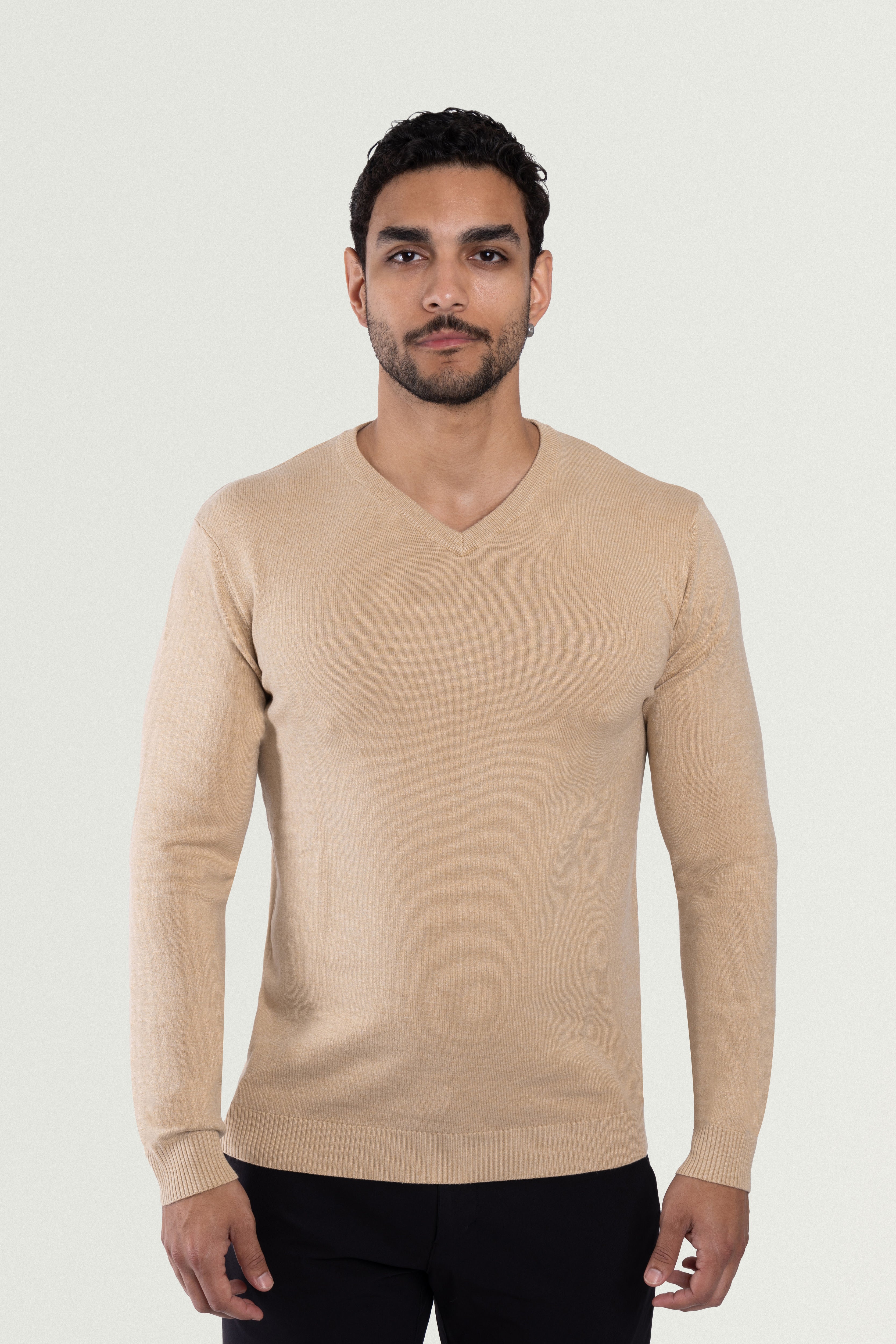 売れ筋商品|||エックスレイ ニット&セーター アウター レディース Men's Basic V-Neck Pullover Midweight Sweater Pink 03_2.jpg?v=1731531394&width=3334