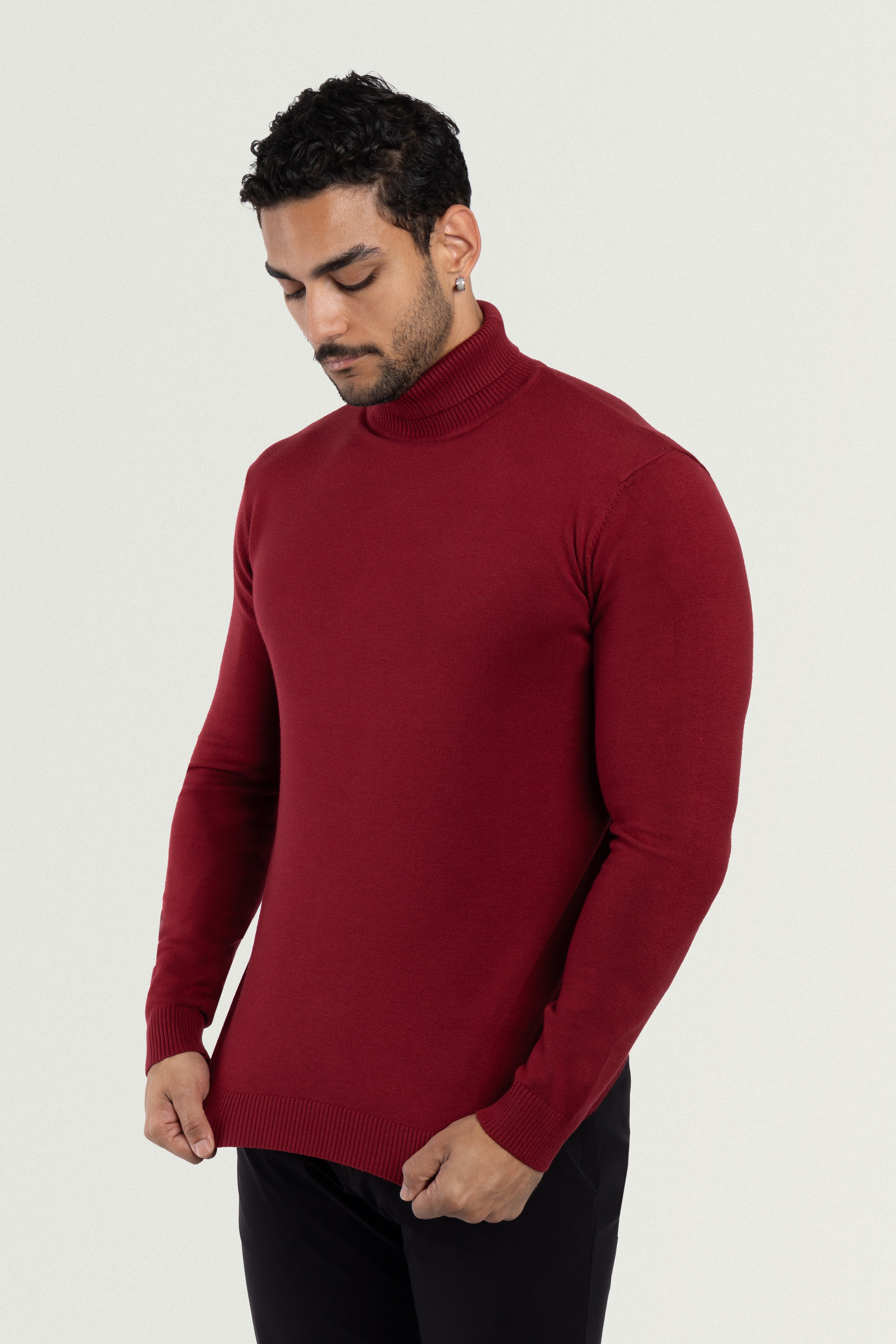 X RAY Men's Turtleneck Mock Neck Pullover Sweater Big & Tall