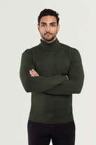  men casual dress sweater camisas de cuello para hombre  men mock turtleneck long sleeve
