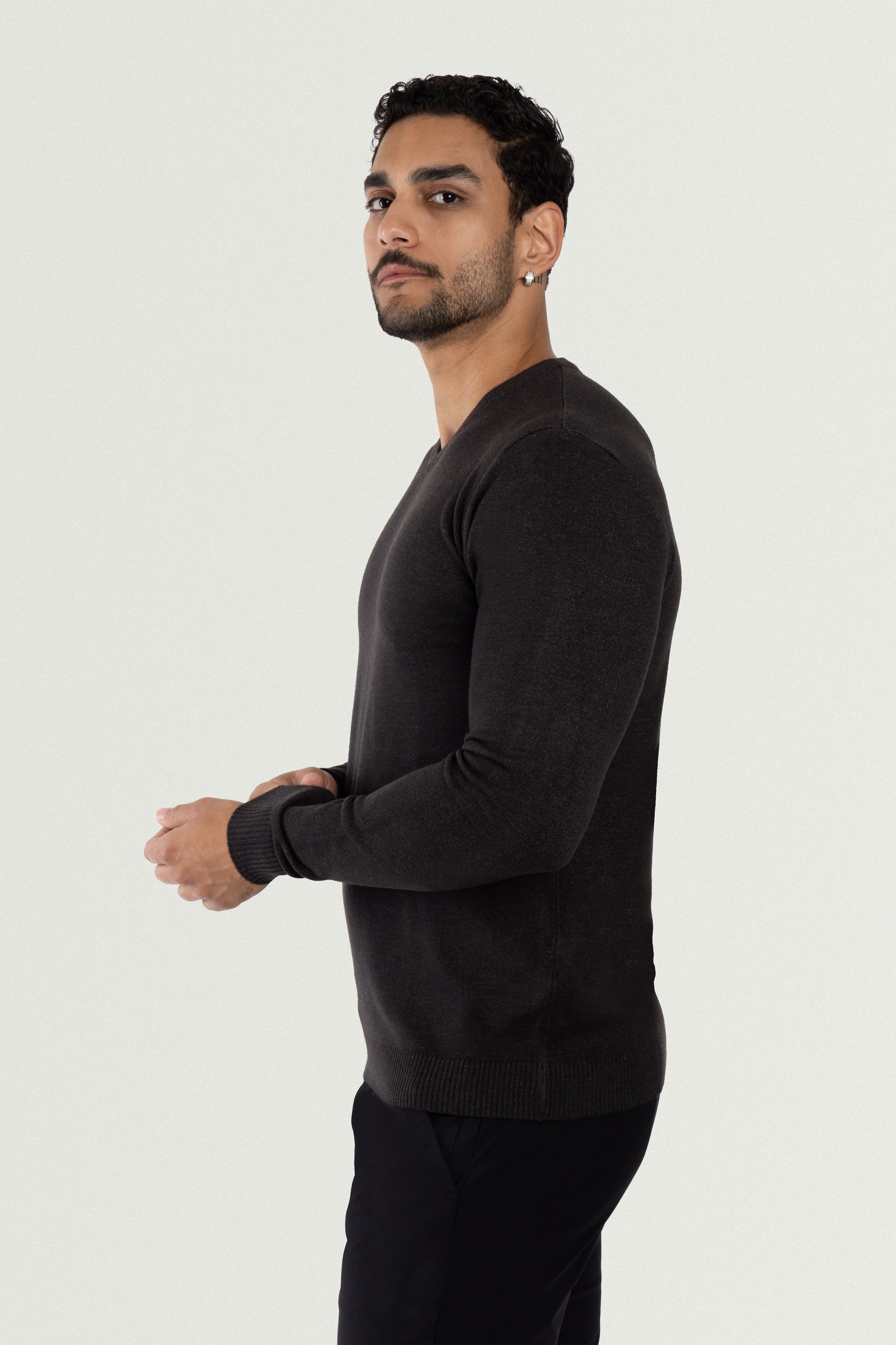 売れ筋商品|||エックスレイ ニット&セーター アウター レディース Men's Basic V-Neck Pullover Midweight Sweater Baby Blue Low_Res-T2032LV_WEDGB-