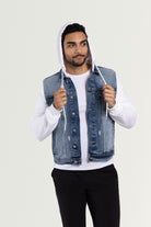  blue jeans jacket men  bomber jean jacket for men  brown denim jacket men chaquetas de mesclilla  
