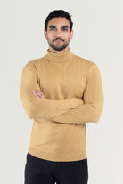  men casual dress sweater camisas de cuello para hombre  men mock turtleneck long sleeve
